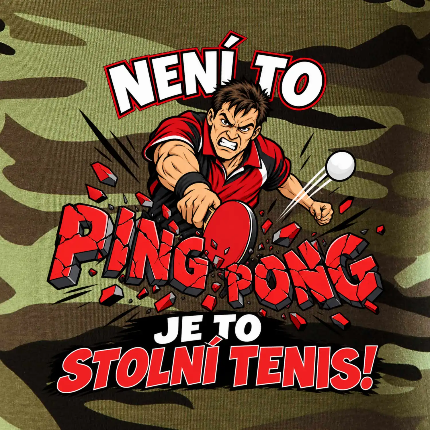 Není to ping pong, je to stolní tenis!