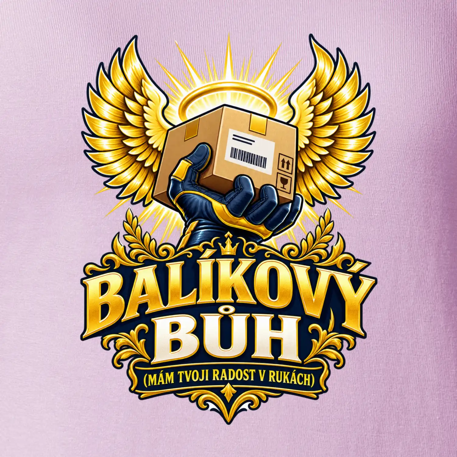Balíkový bůh mám tvoji radost v rukách