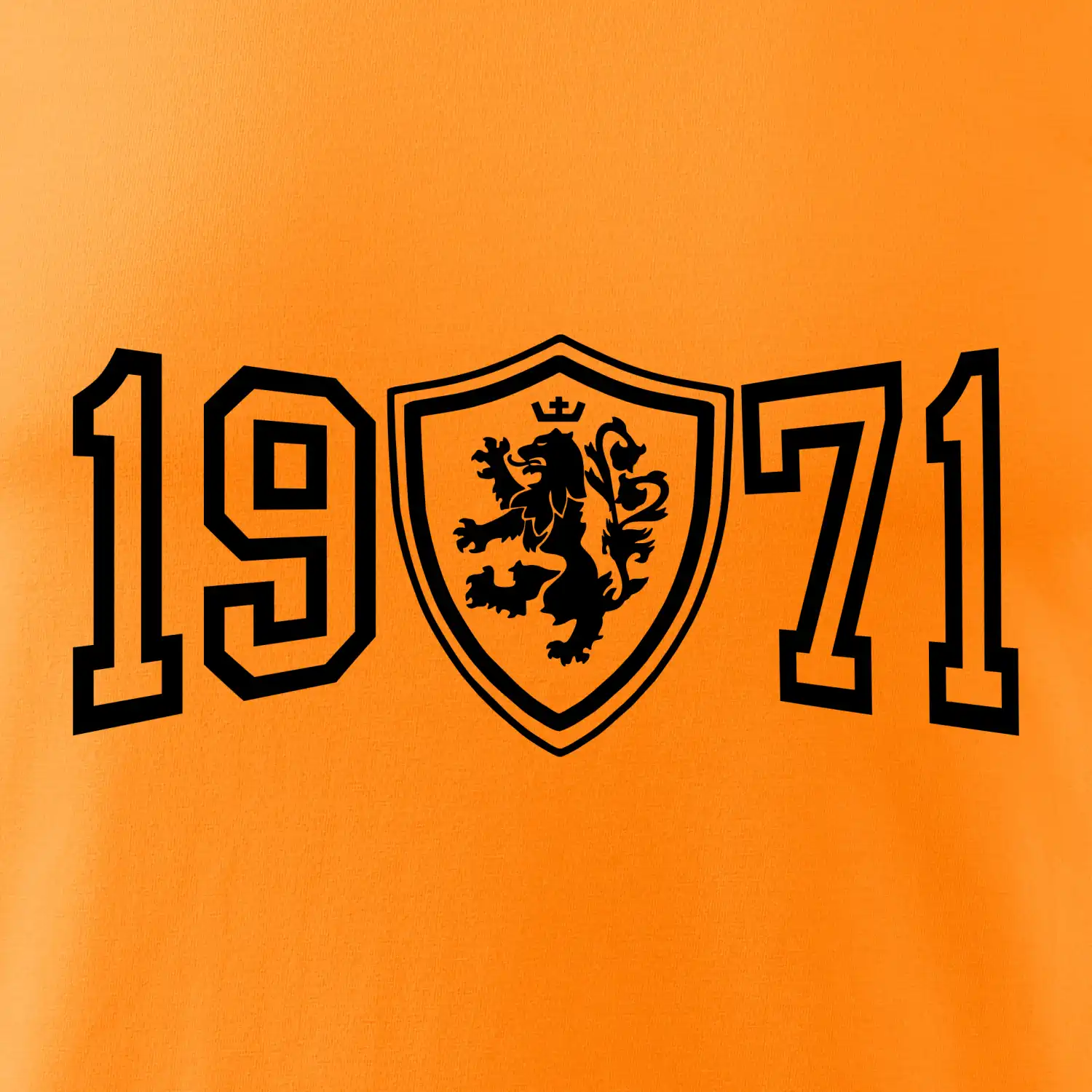 Narozeninový motiv - znak - 1971