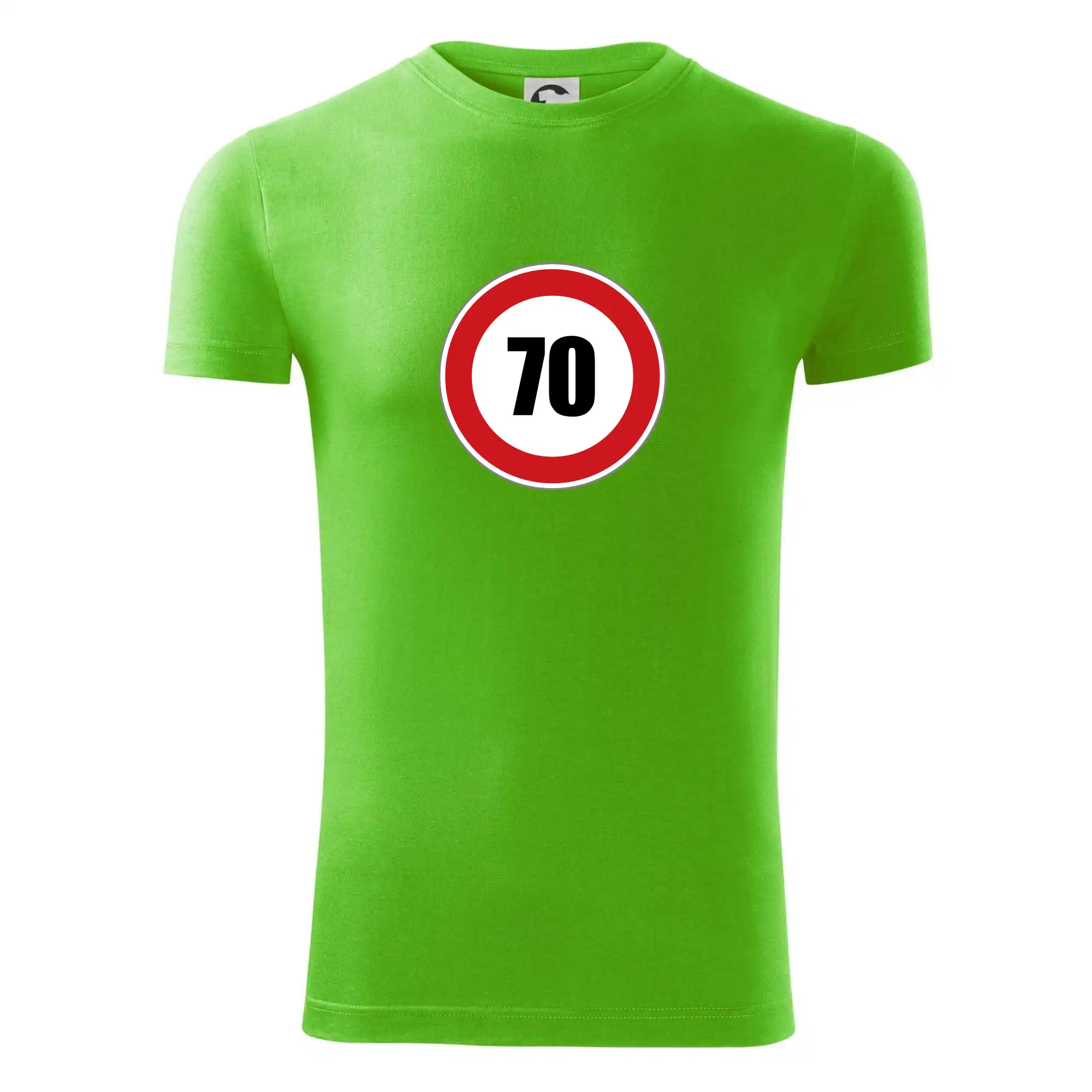 Dopravní značka - omezení rychlosti 70