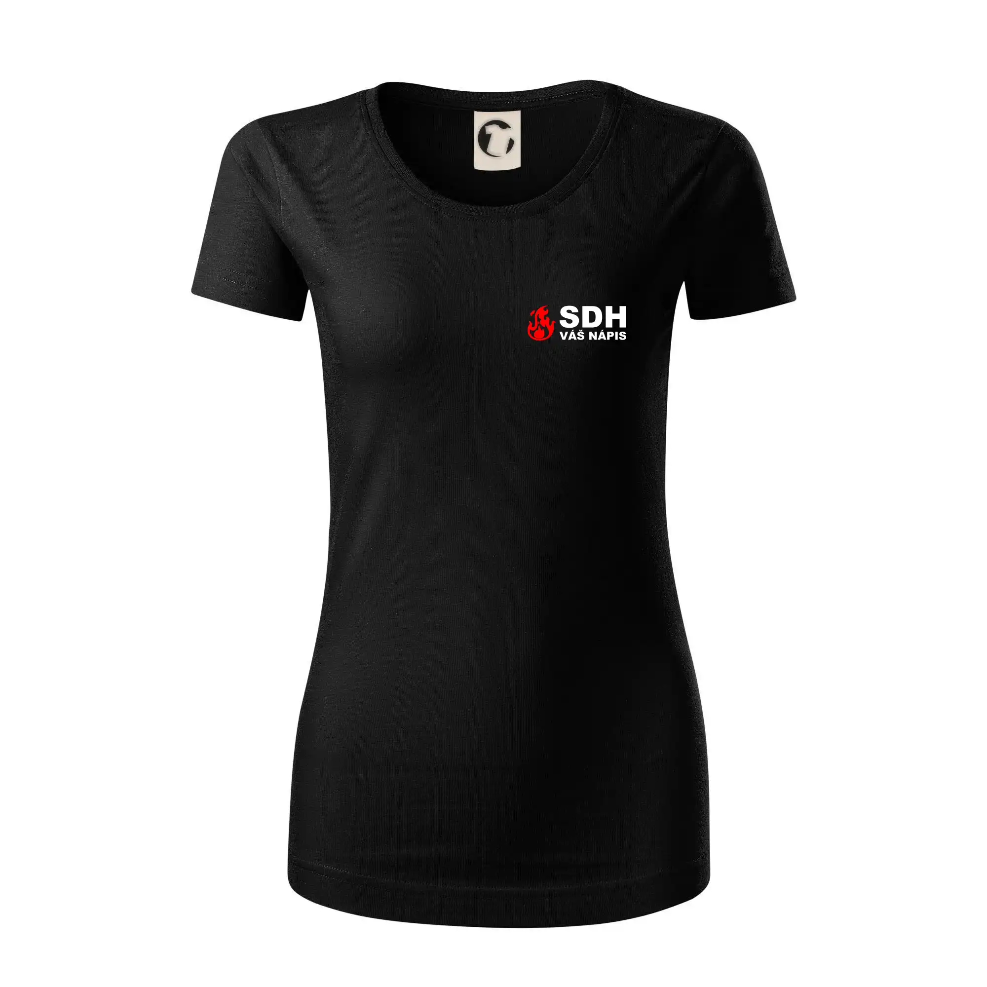 SDH nápis (oheň, název sboru - vlastní nápis)