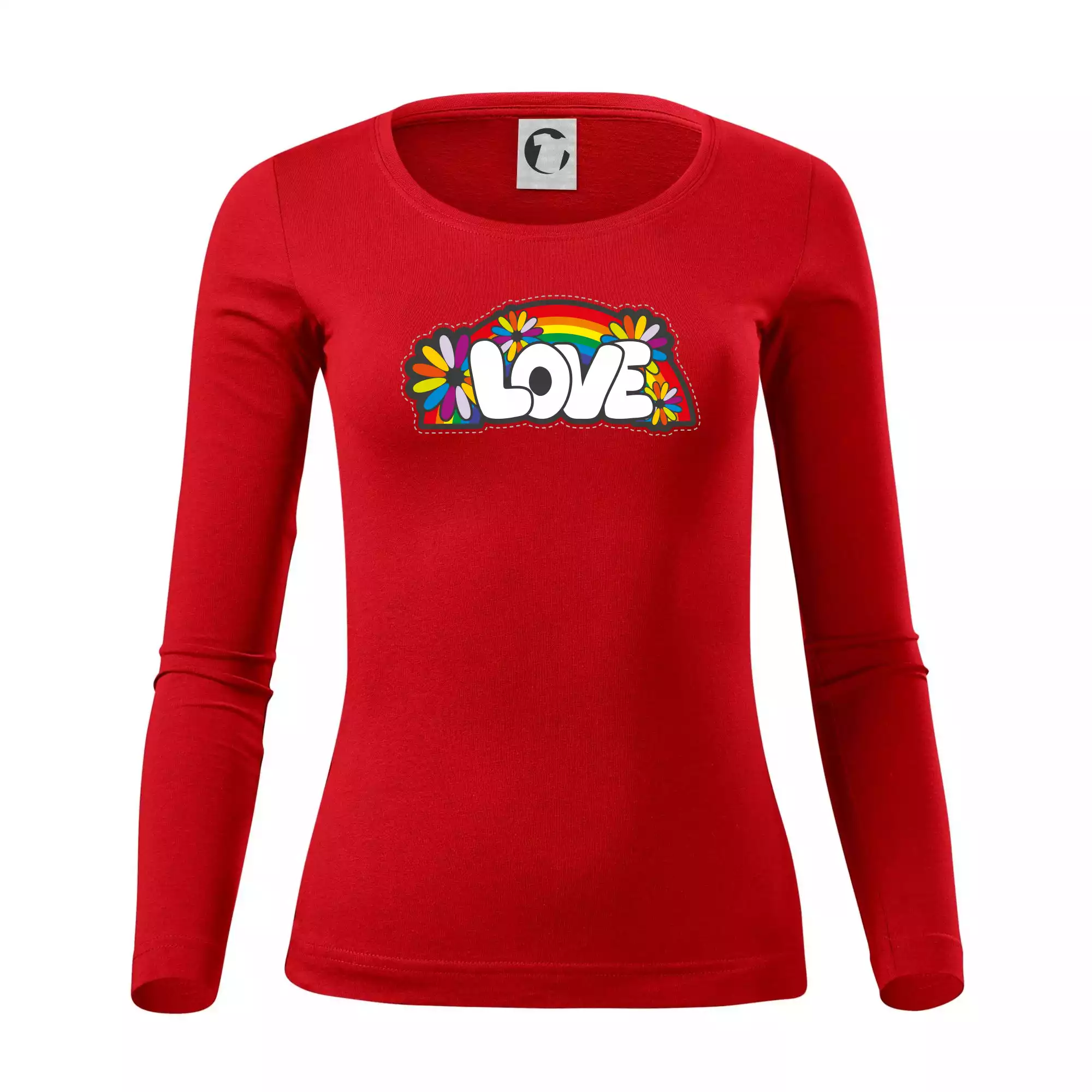 Love s duhou v pozadí
