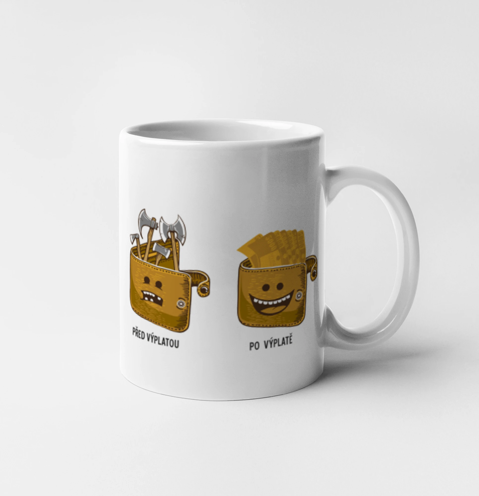 Před výplatou po výplatě  (Pecka design)