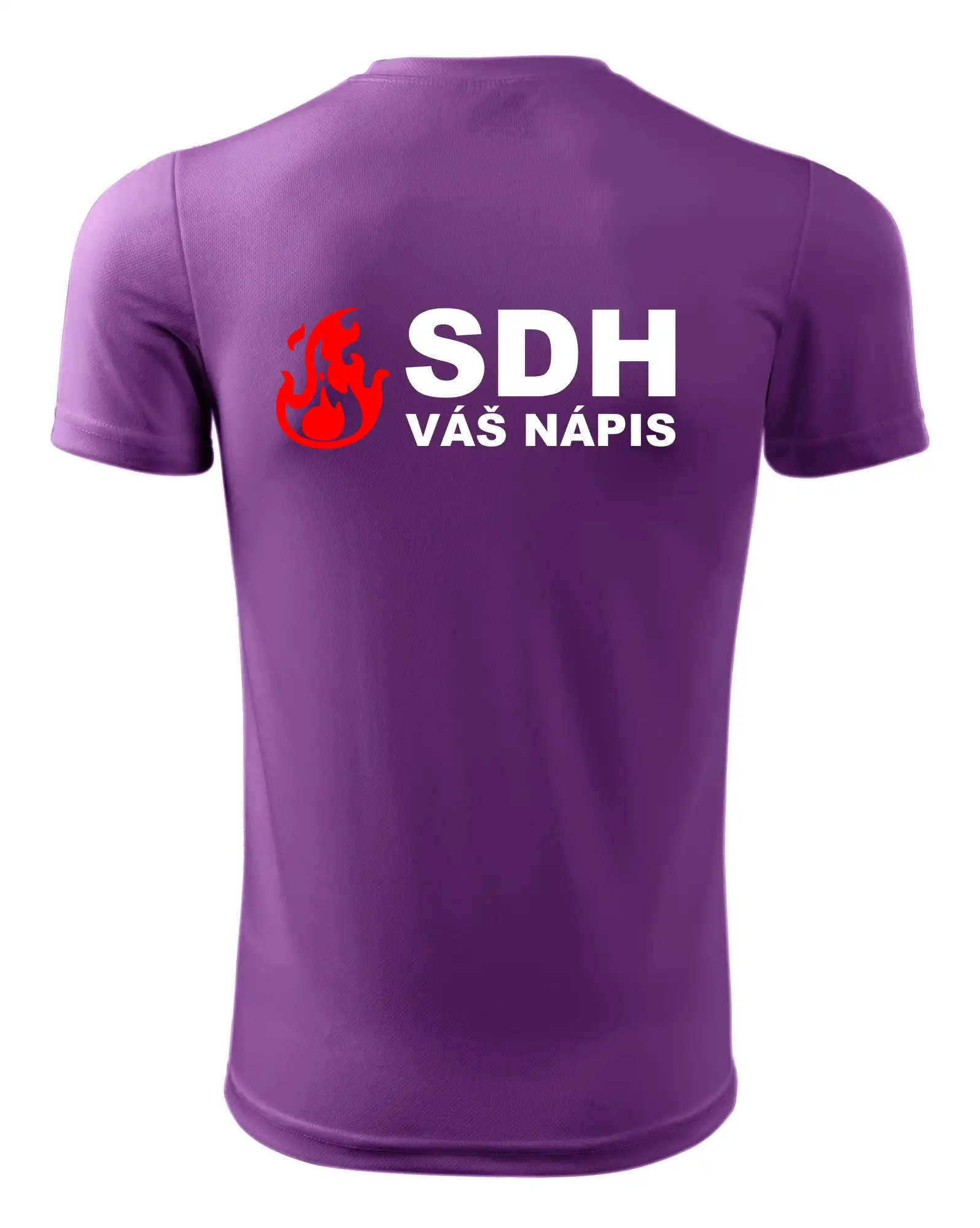 SDH nápis (oheň, firesport, název sboru - vlastní nápis)