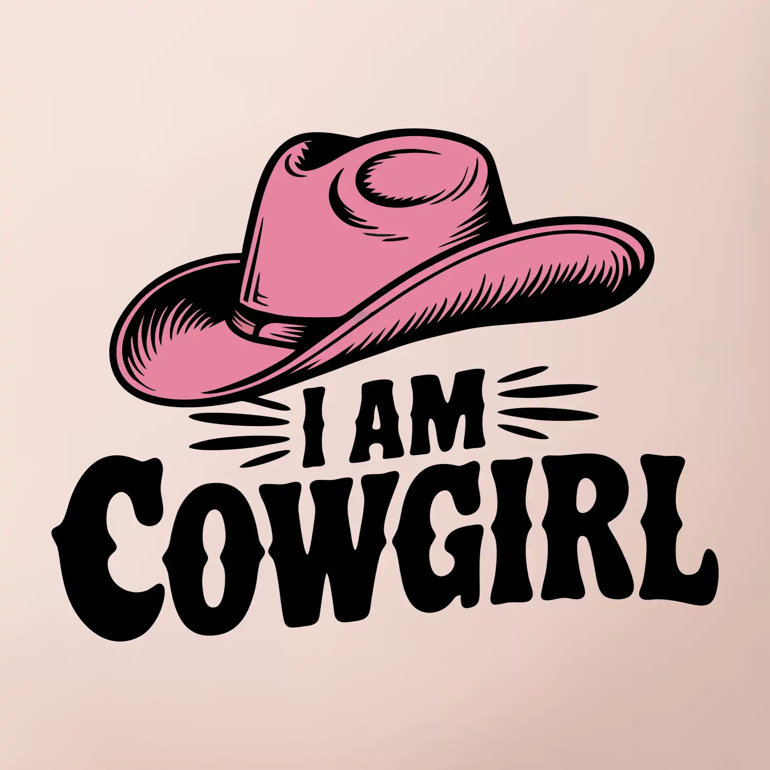 Iam cowgirl klobouk