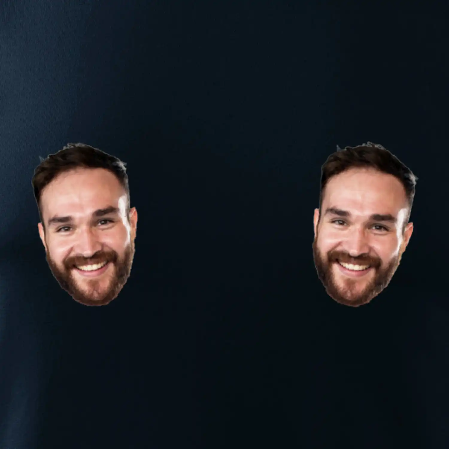 Vtipný dárek - potisk na bradavky