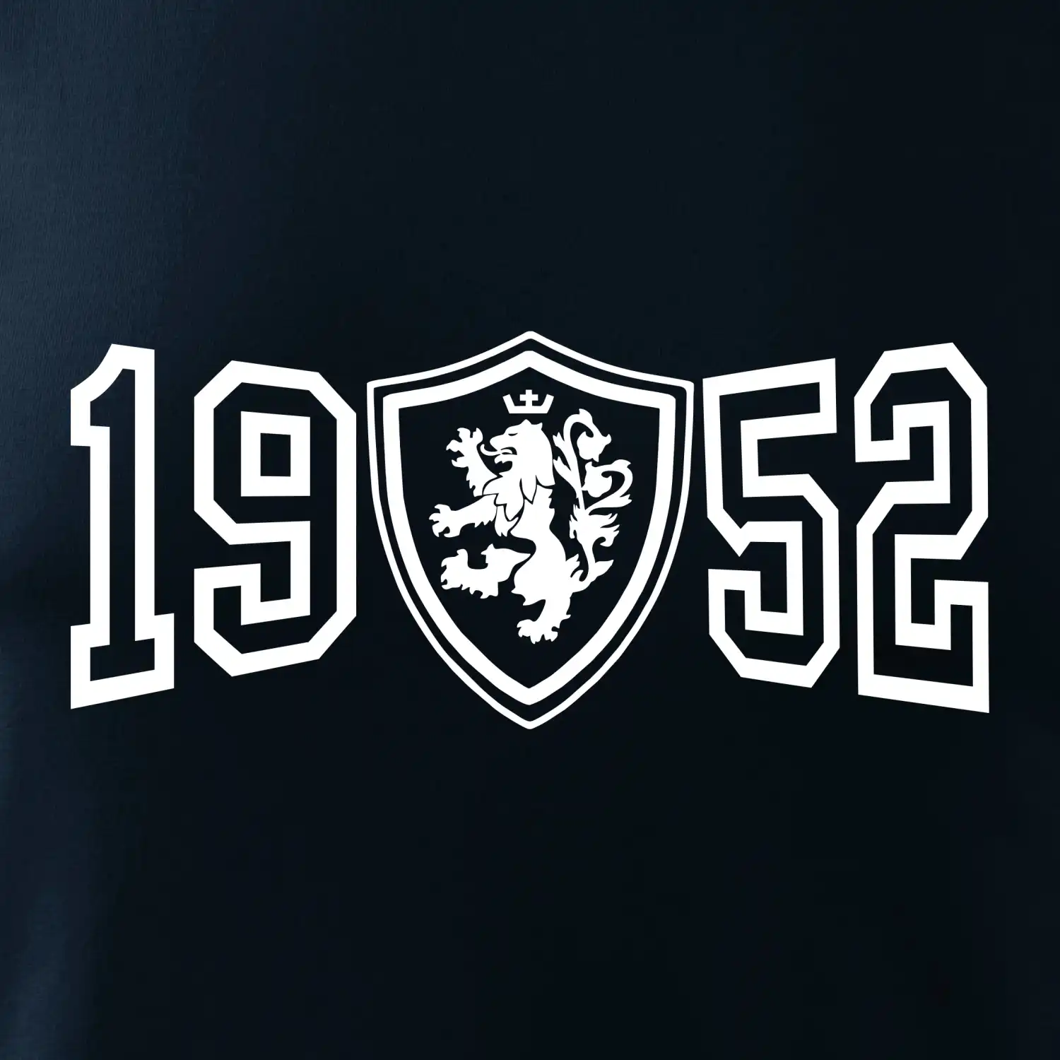 Narozeninový motiv - znak - 1952
