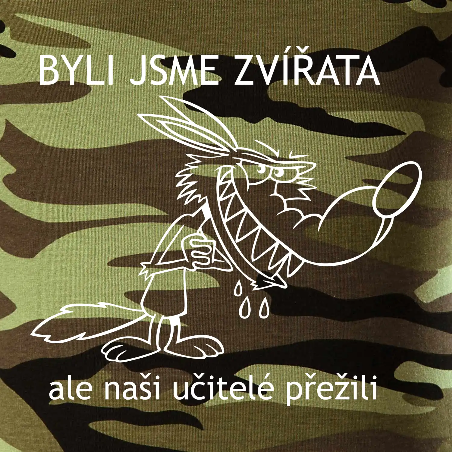 Školní triko - Zvířata