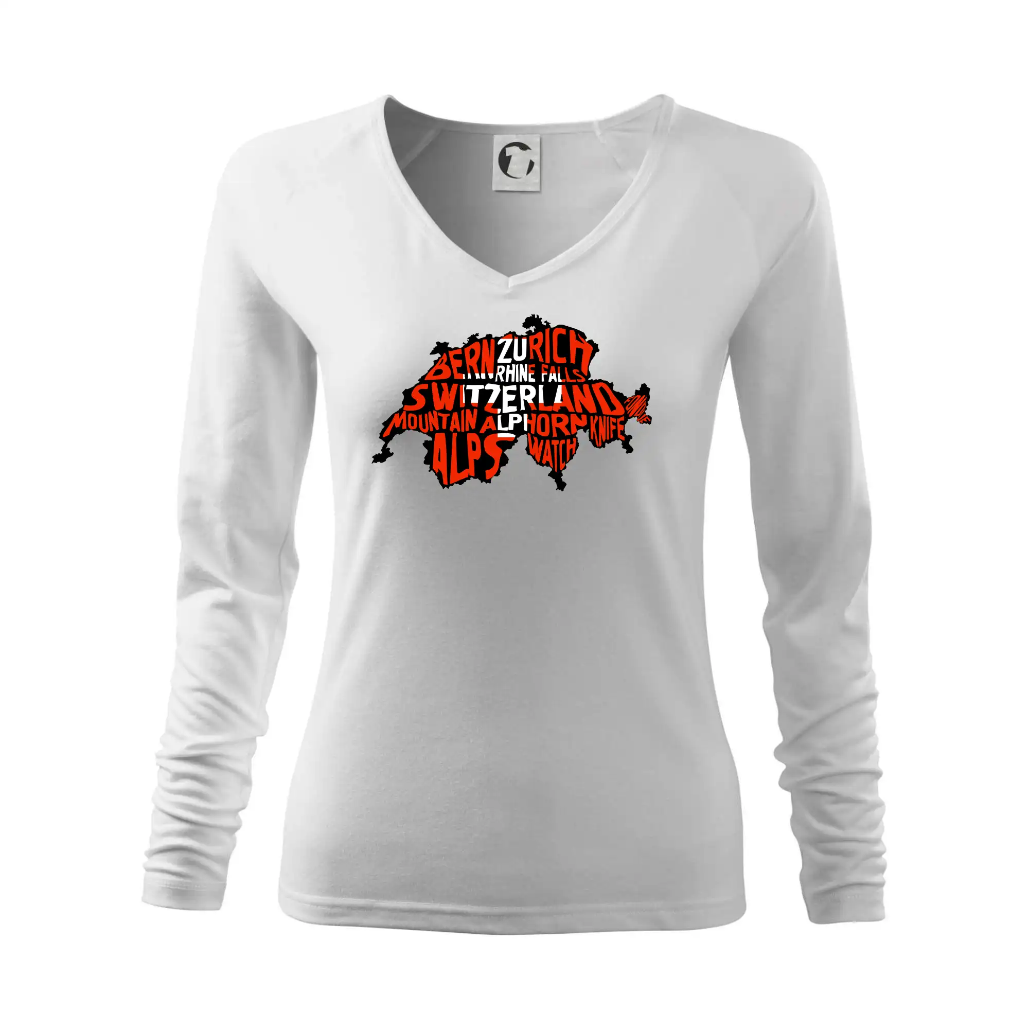 Mapy - názvy měst - Švýcarsko