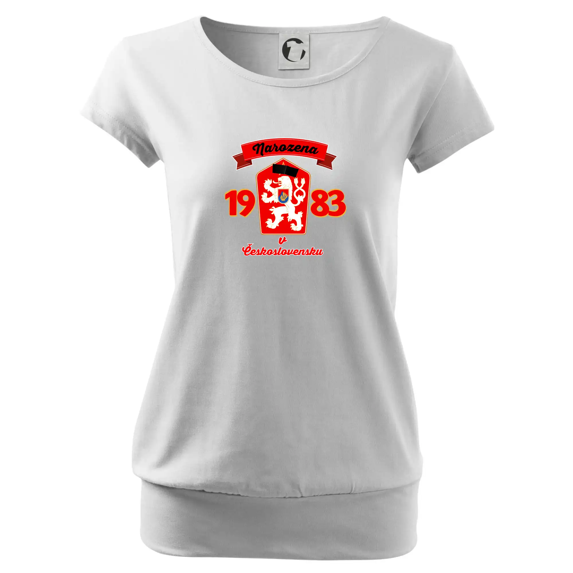 Narozena v Československu - Přelepený znak 1983