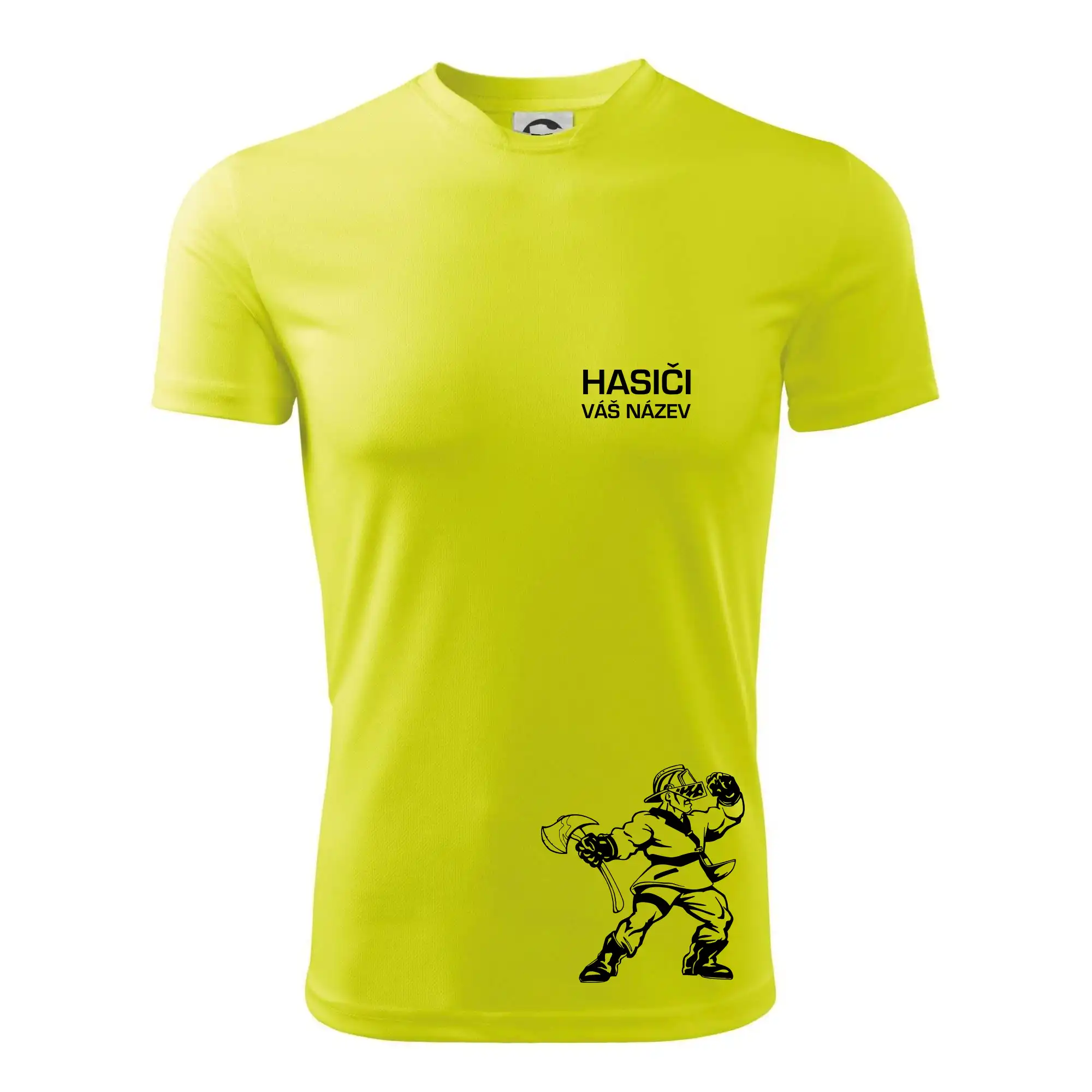 Hasič postava - vlastní název