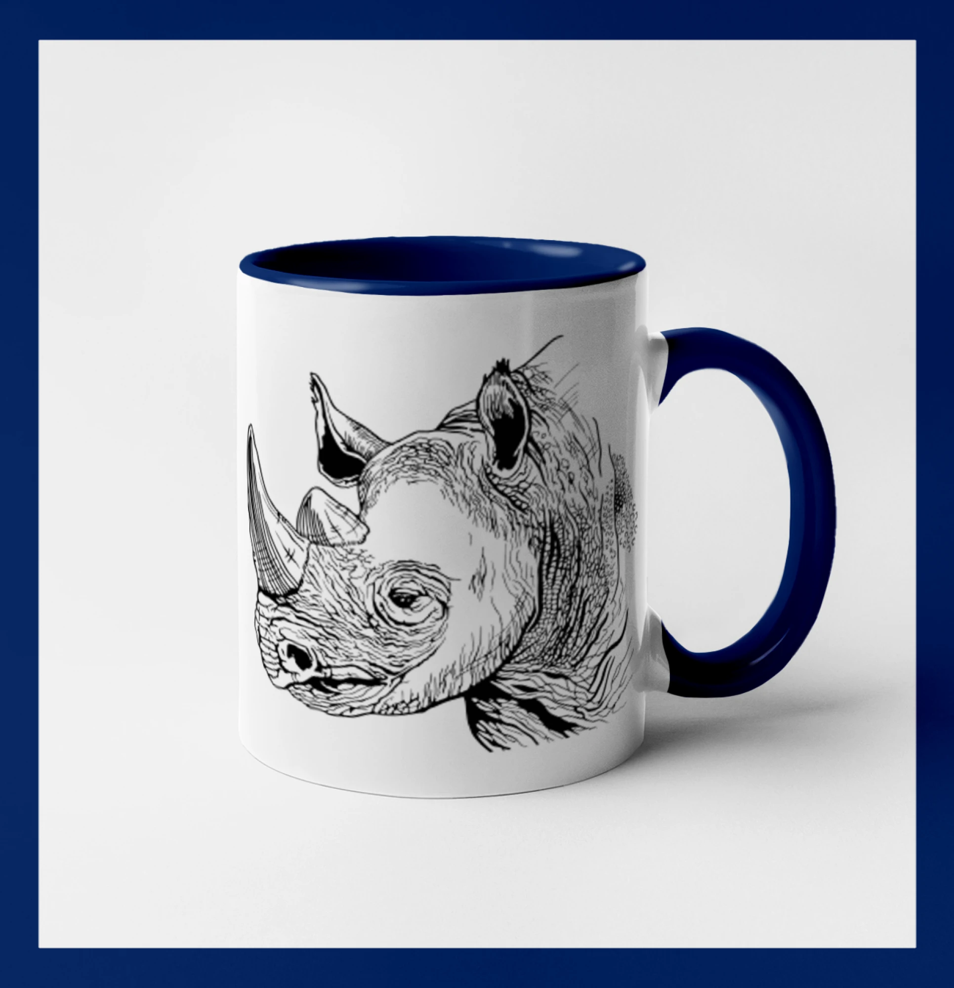 Nosorožec černobílý  (Pecka design)