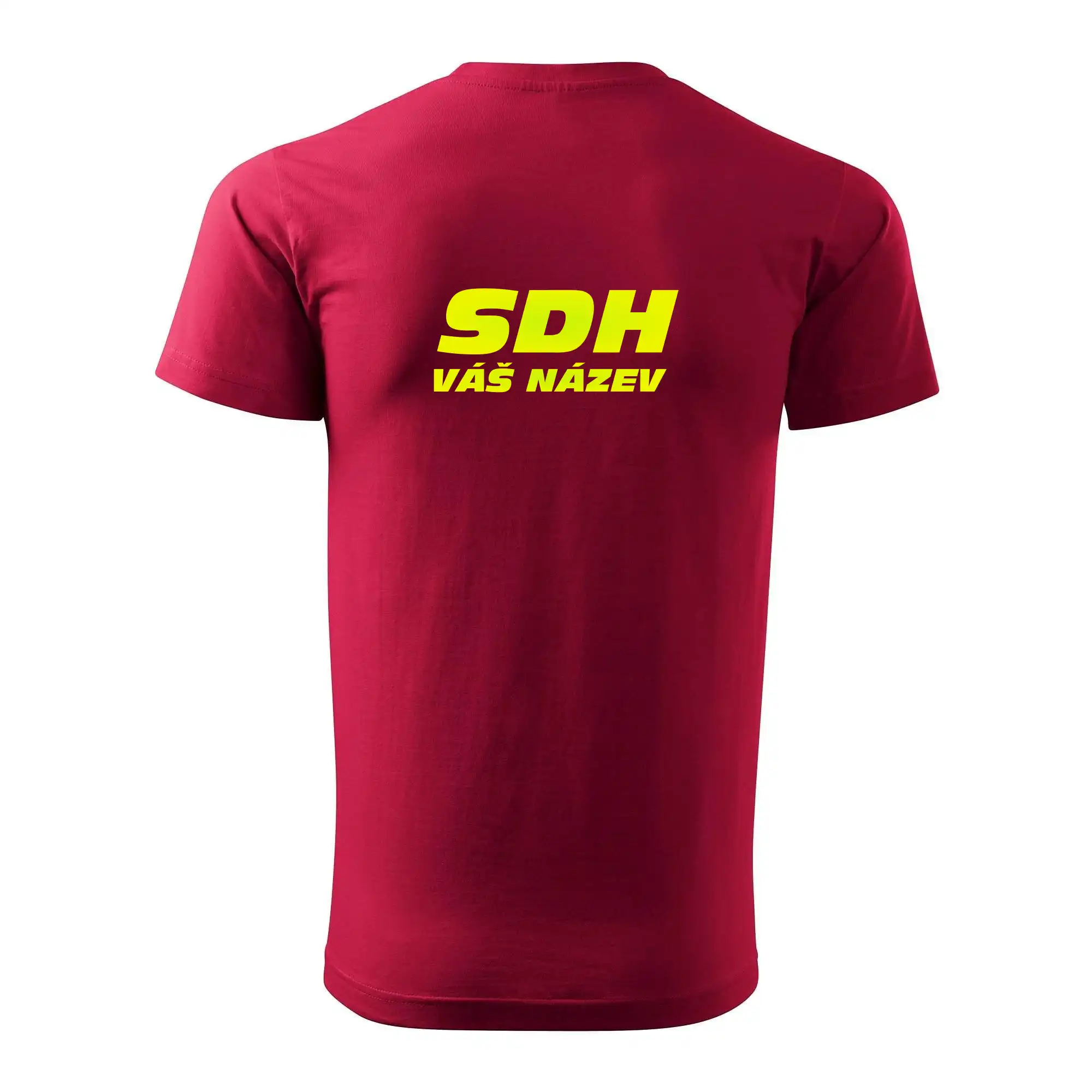 Hasičský sport SDH + váš název FLUO