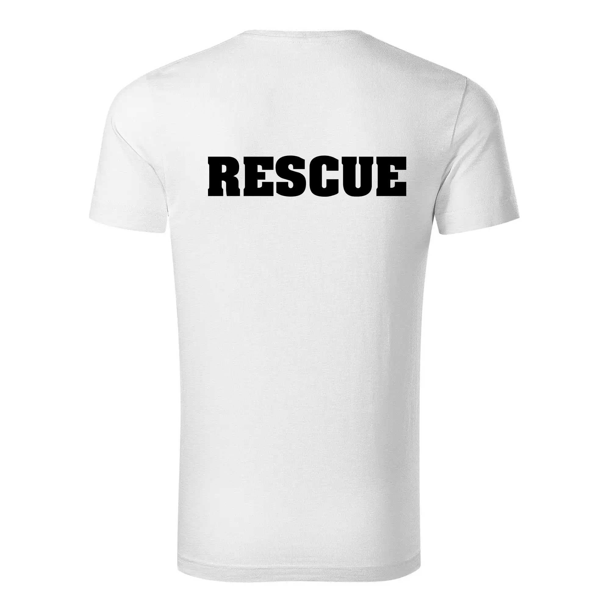 Rescue - Hvězda na prsu +  nápis na zádech