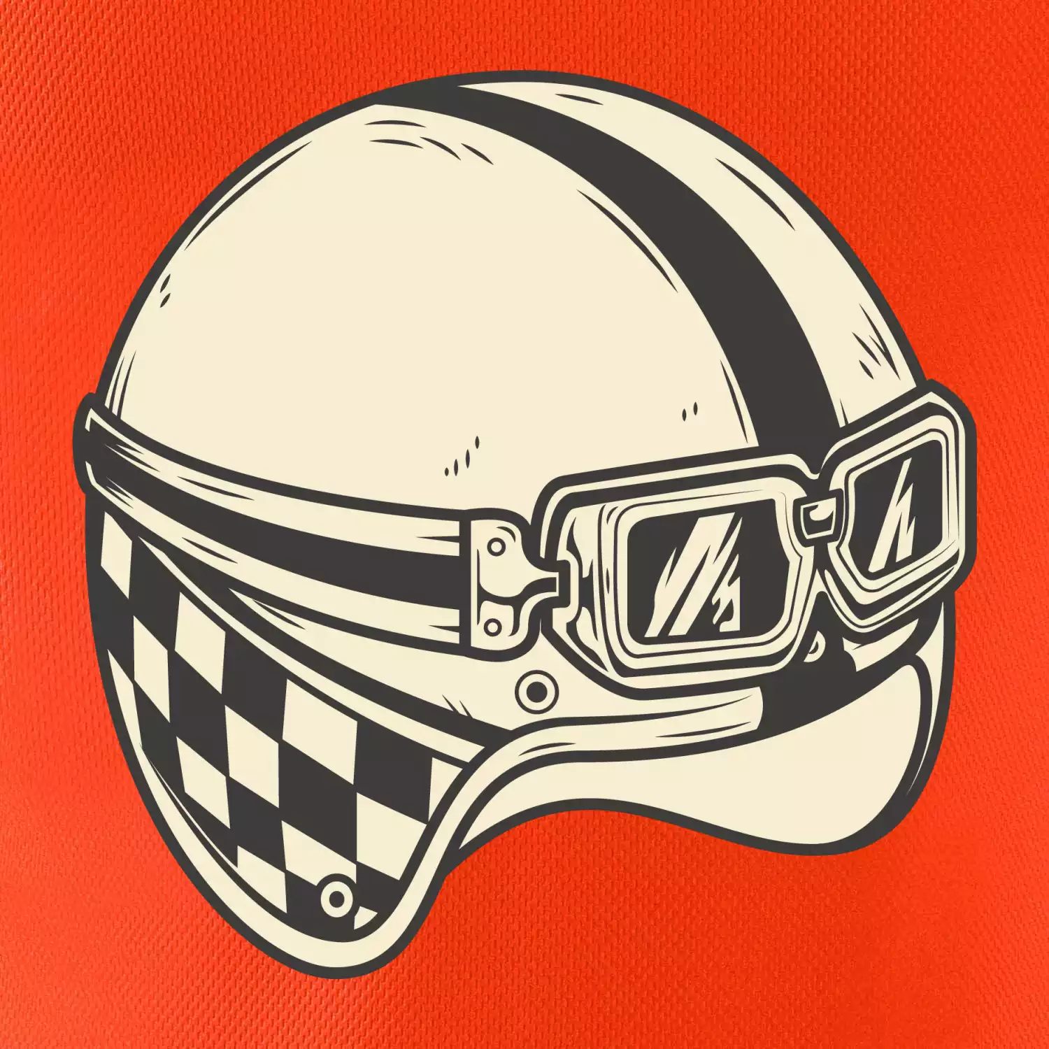 Moto helma - žalud