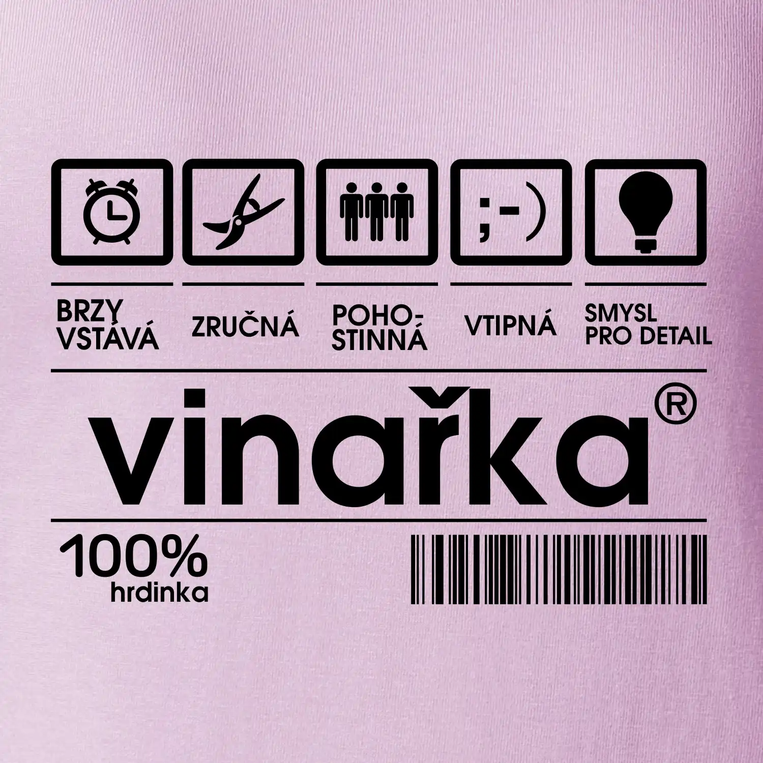 Čárový kód vinařka