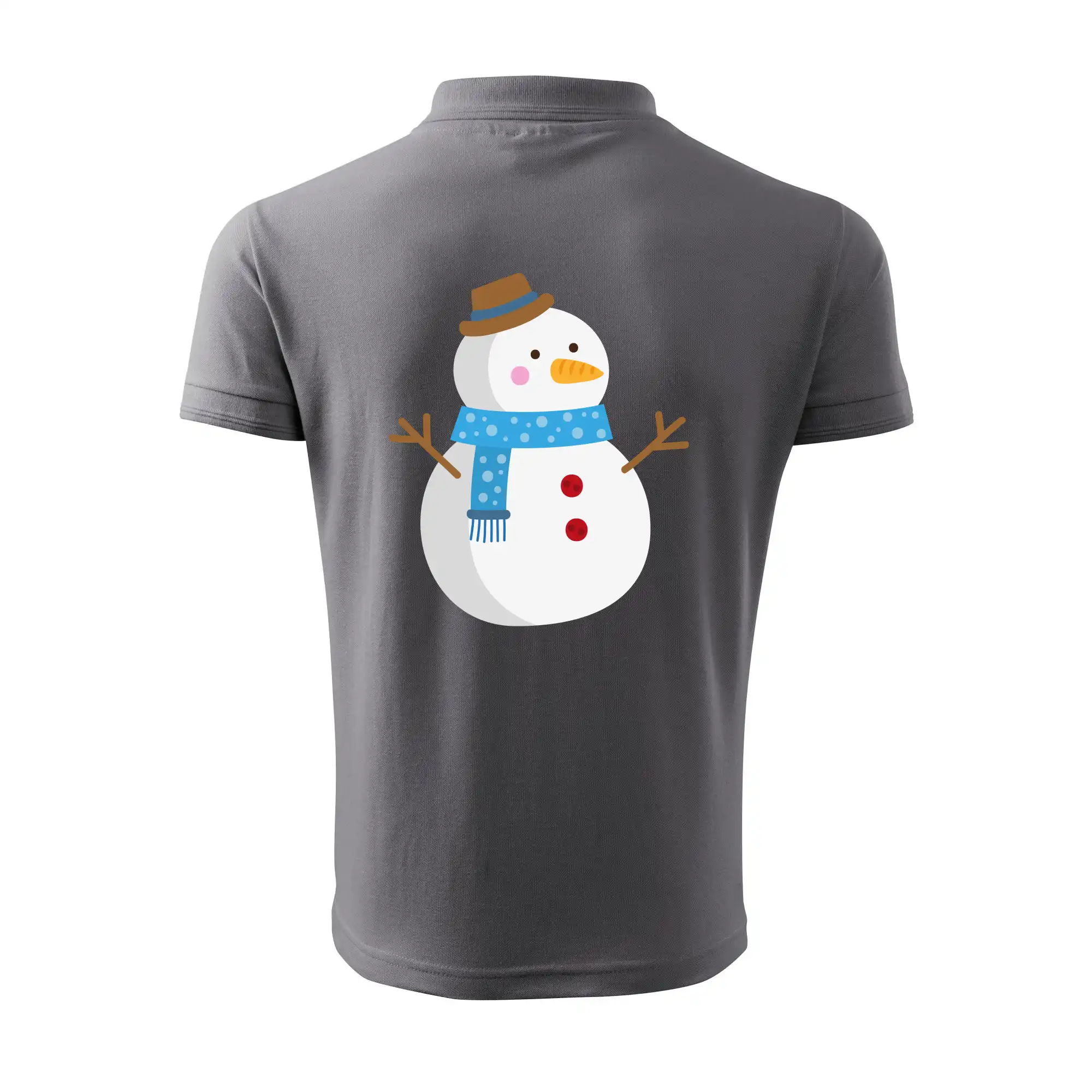 Sněhulák se šálou
