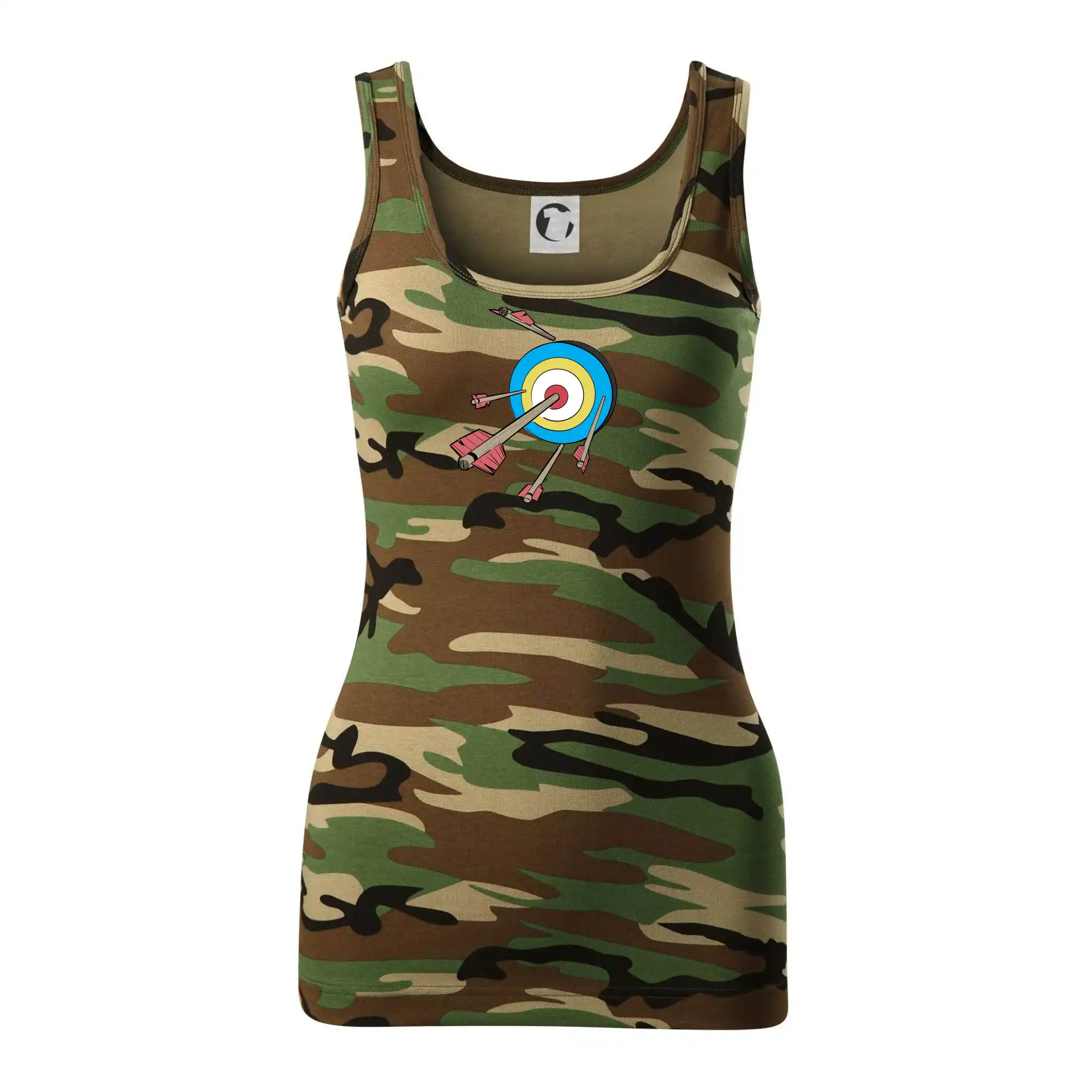 Šípy v barevném terči