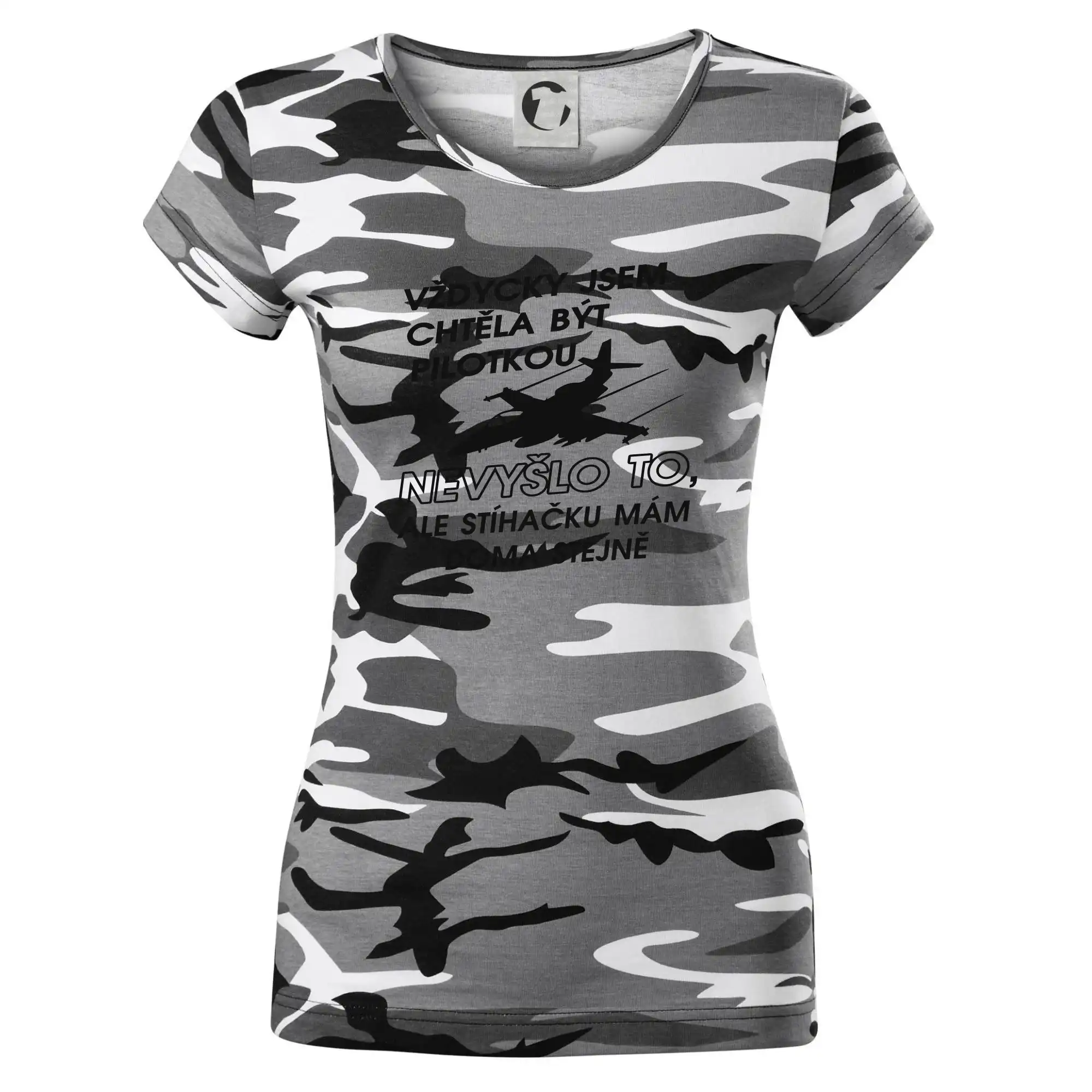 Chtěla jsem být pilotkou stíhačku mám doma