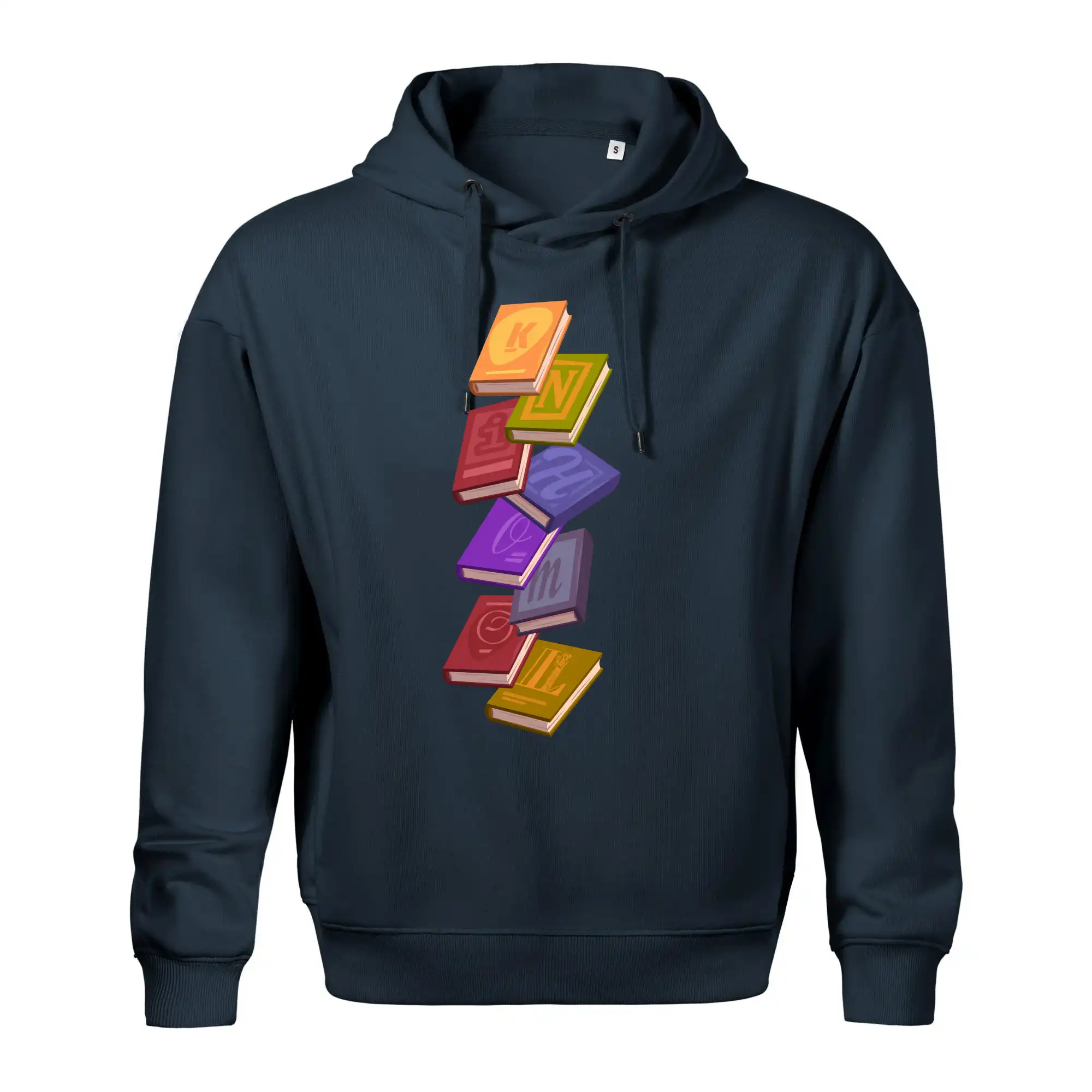 Knihomol letící knihy