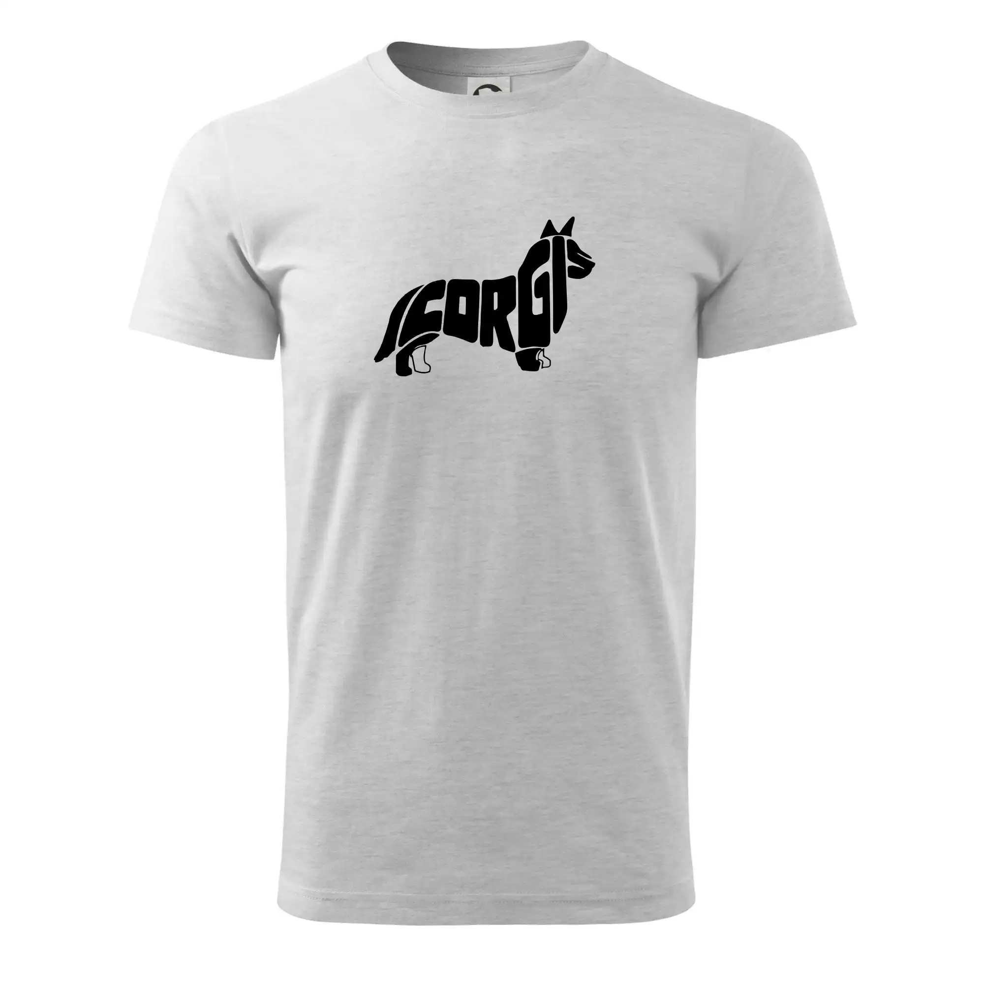 Corgi - nápis v těle