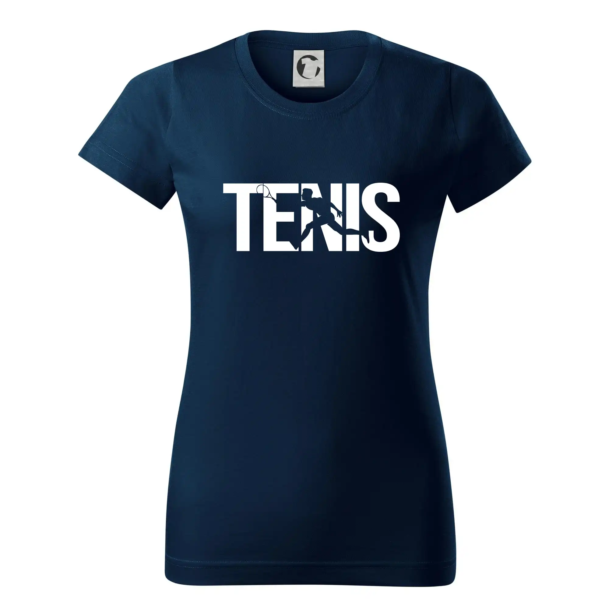 Tenis nápis silueta