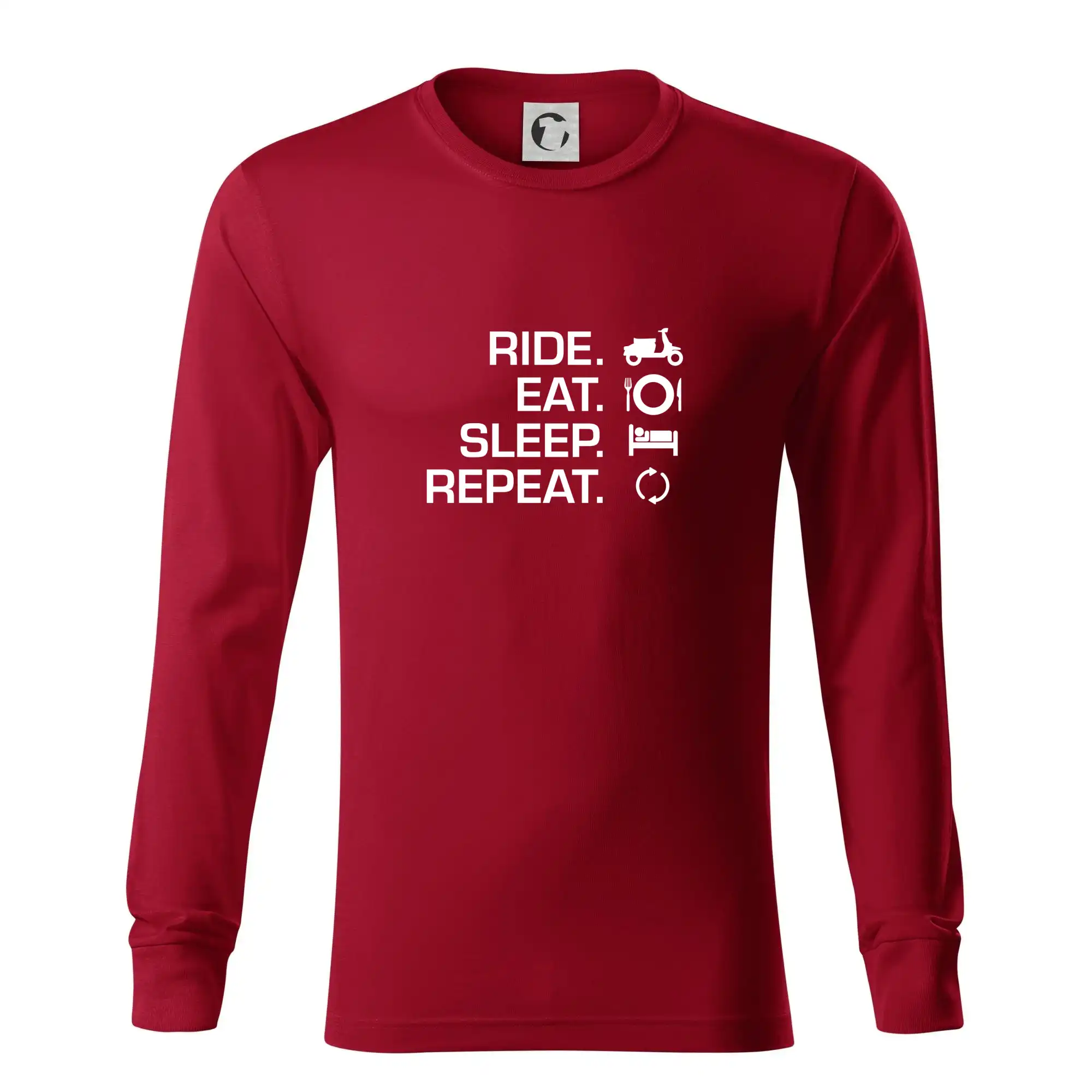 Ride Eat Sleep Repeat moto skútr