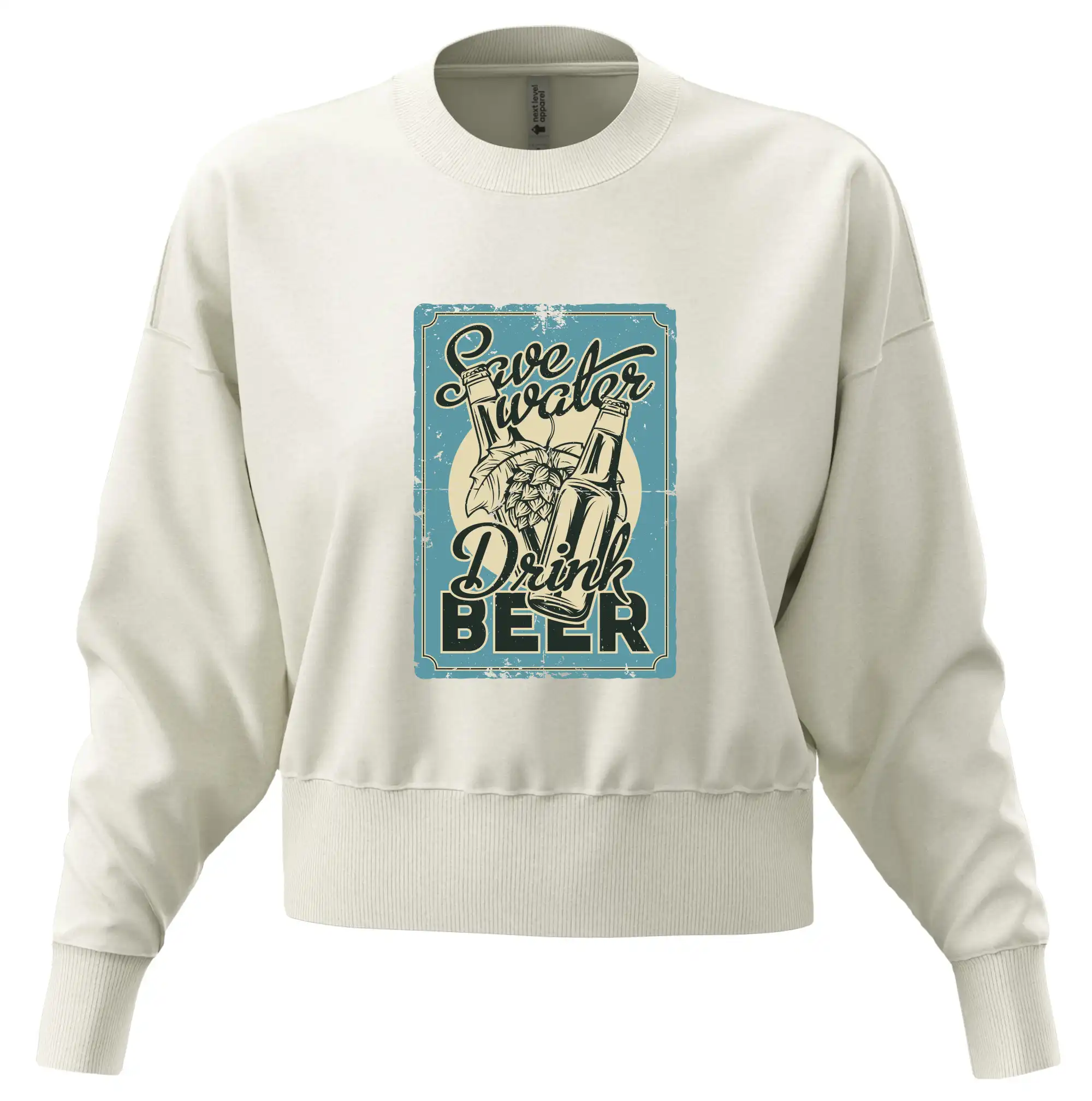 Save water drink beer poster