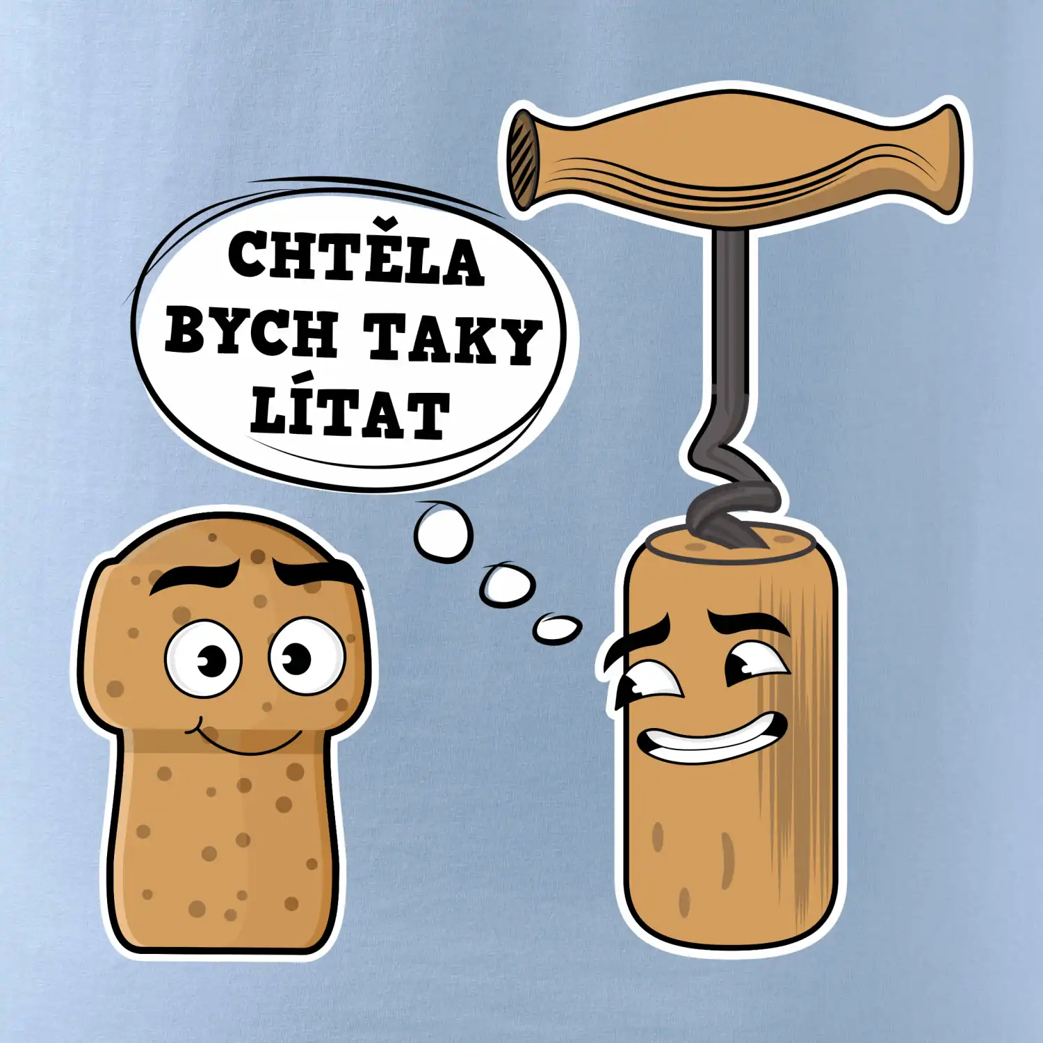 Zátka - chtěla bych taky lítat