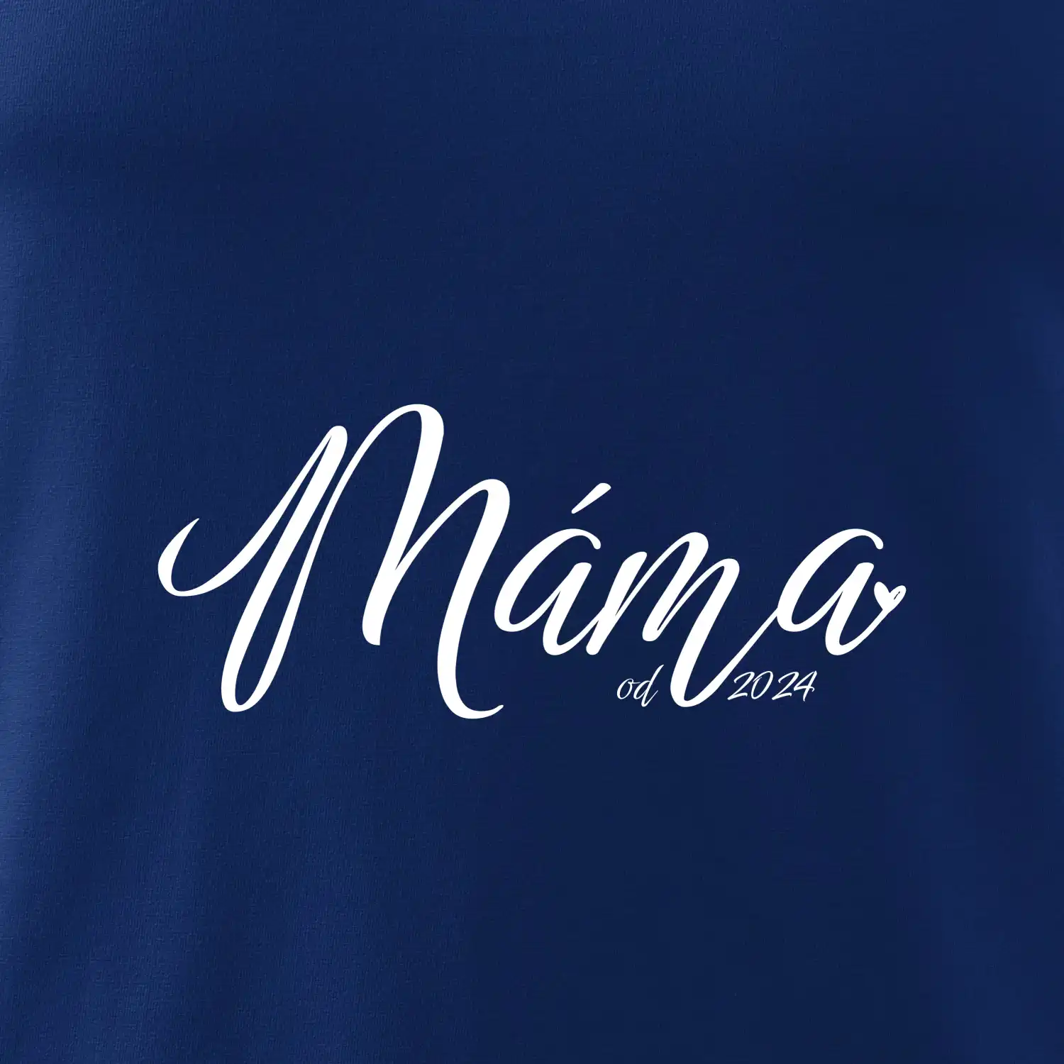 Máma od roku -  psací písmo