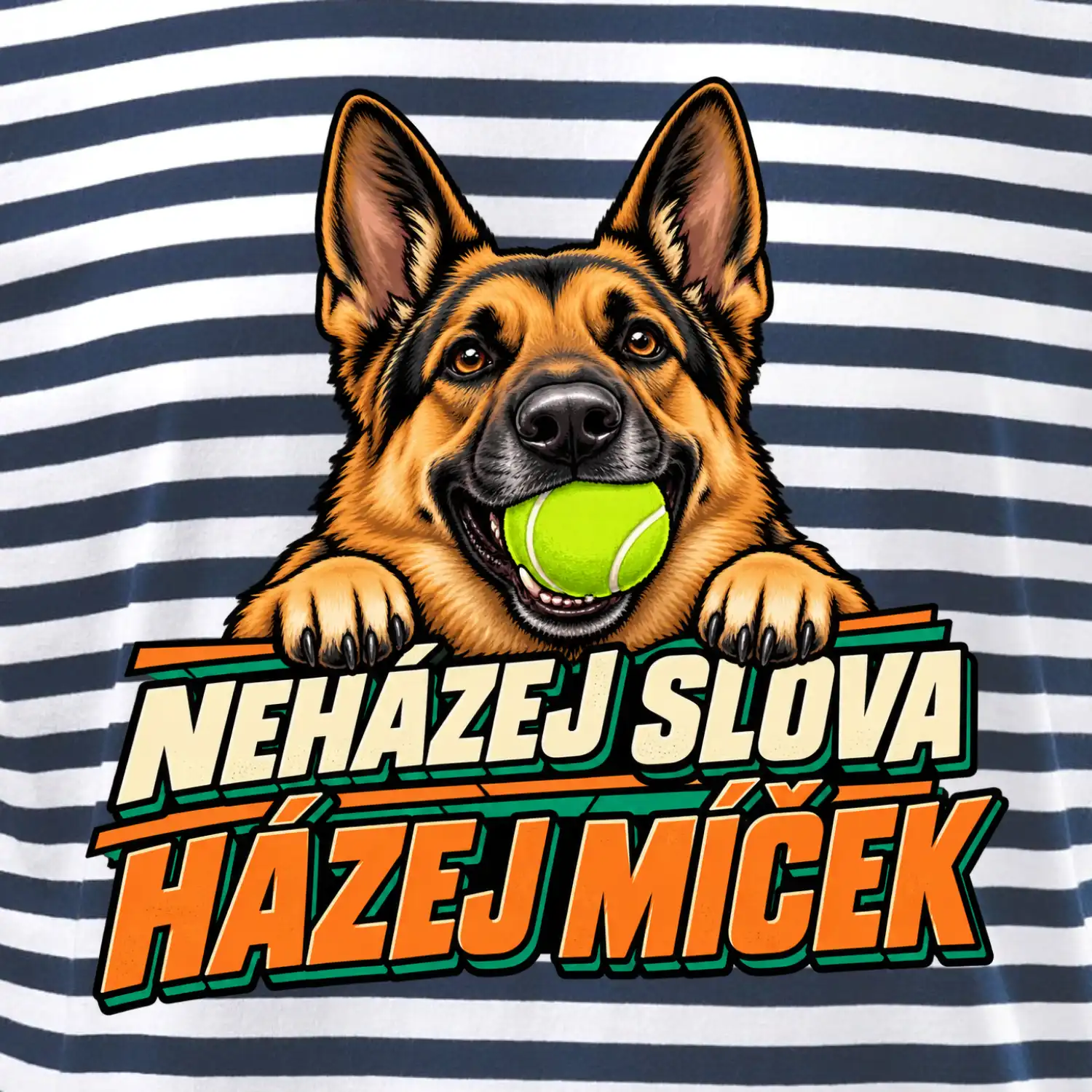 Neházej slova házej míček - vlčák