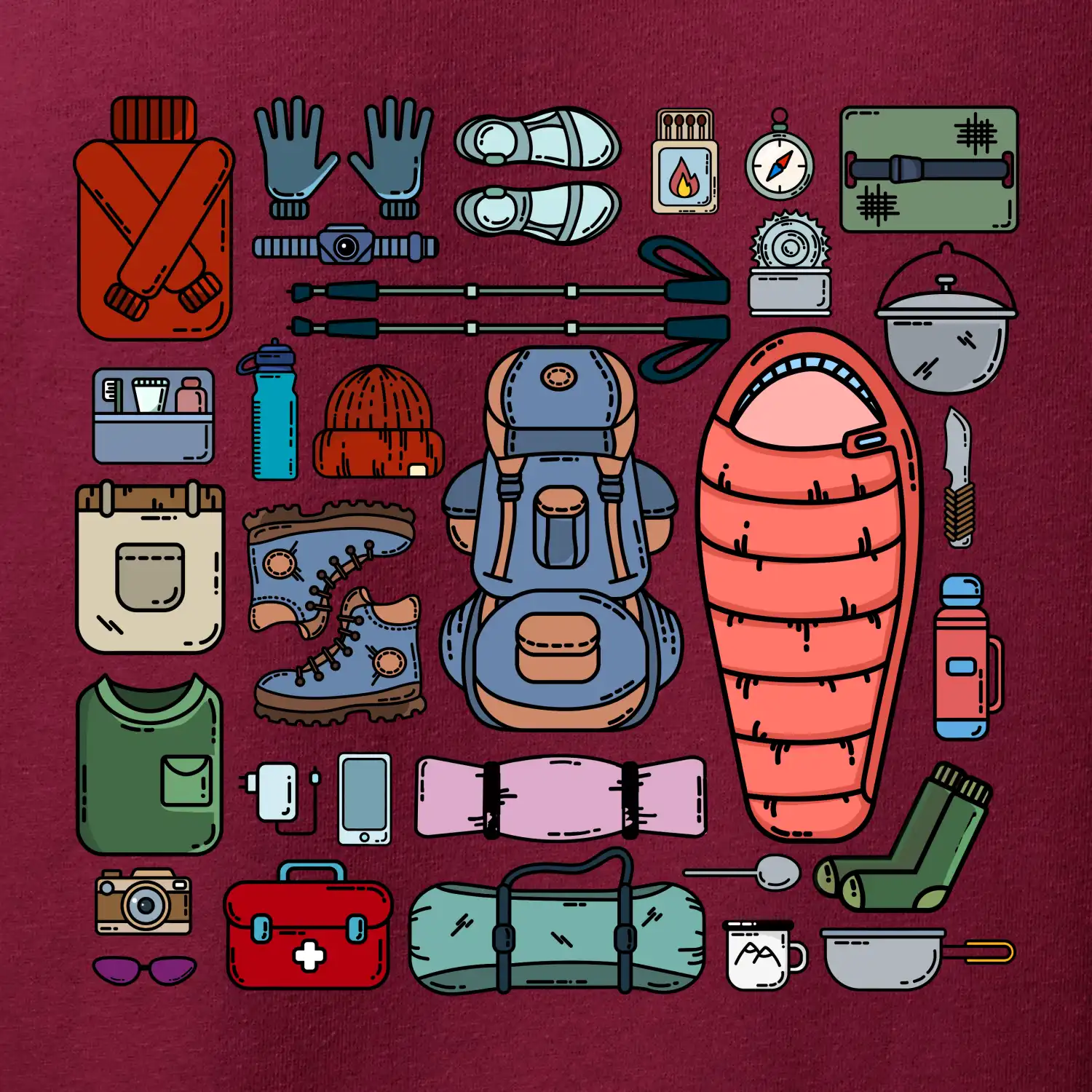 Co si sbalit na kempovani?