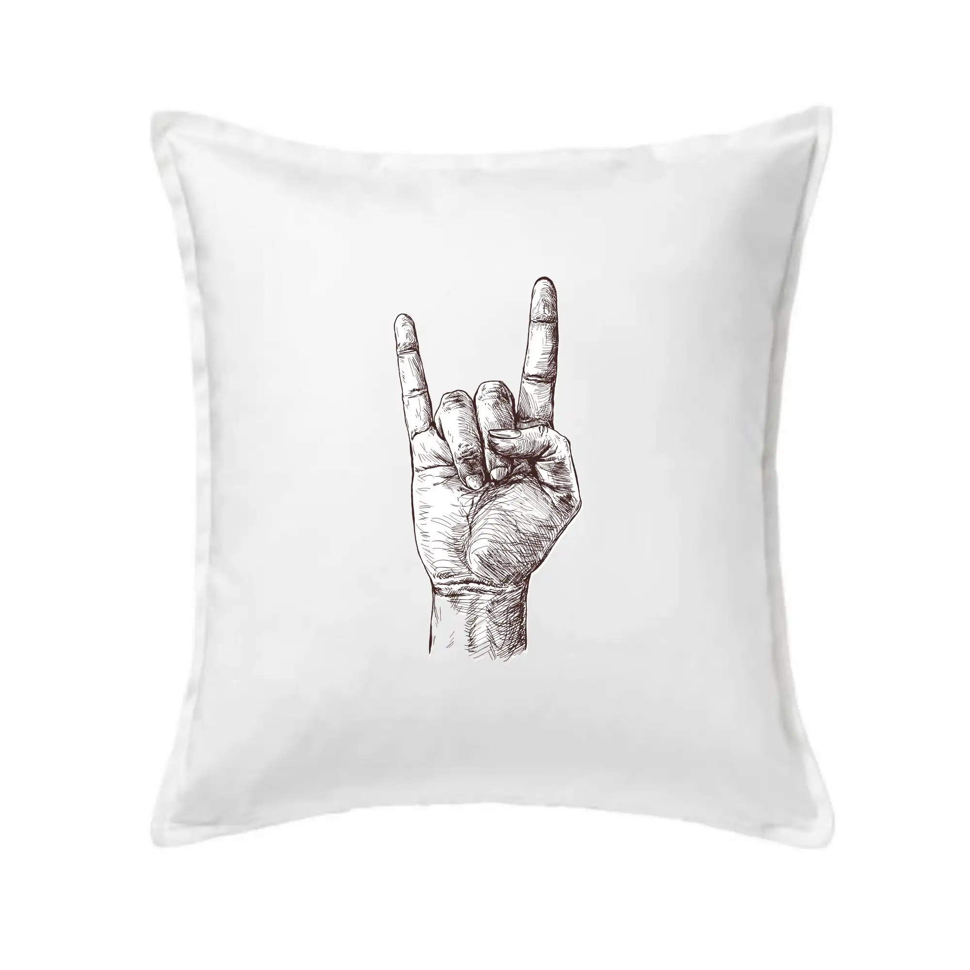 Rocková ruka kreslená