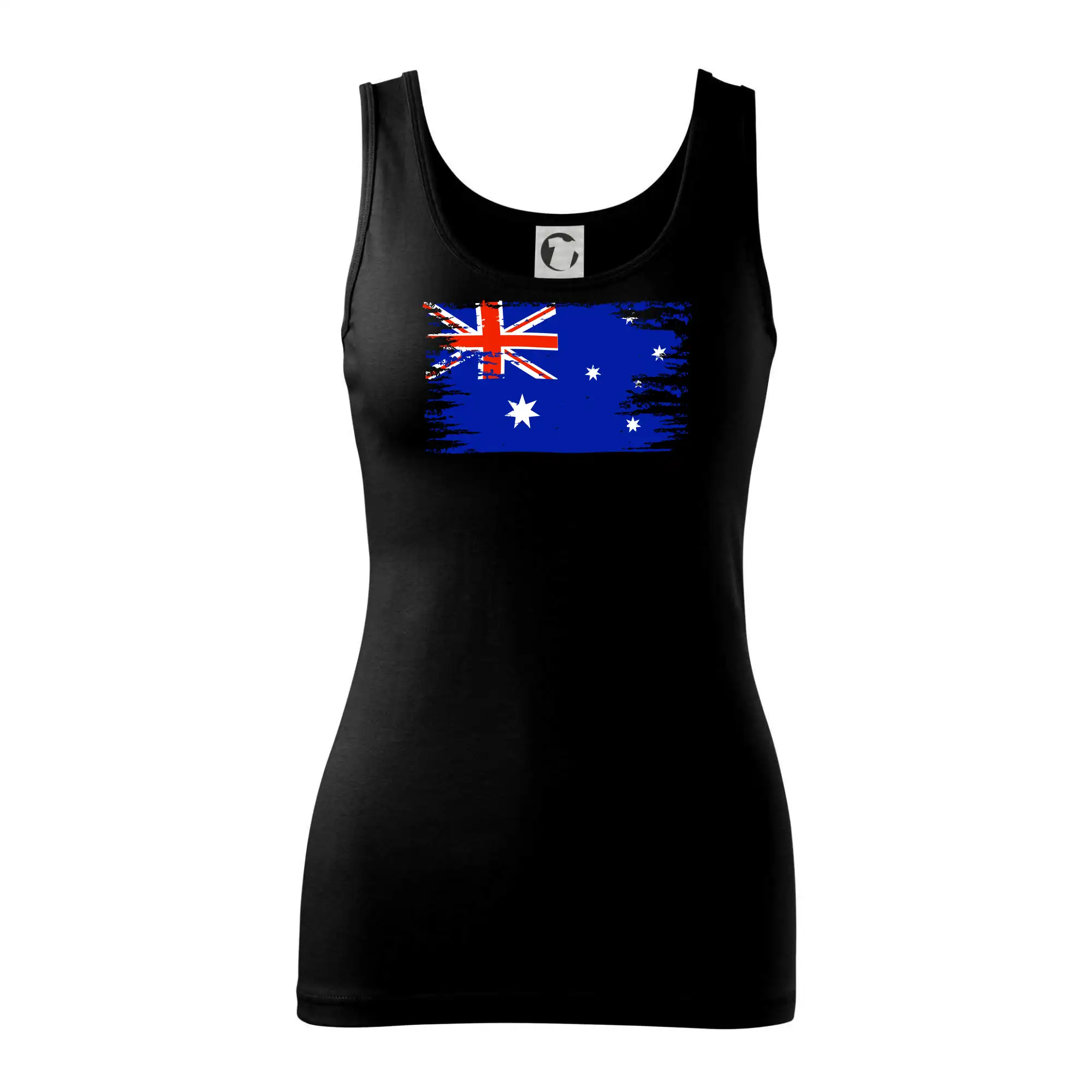 Austrálie vlajka otrhaná