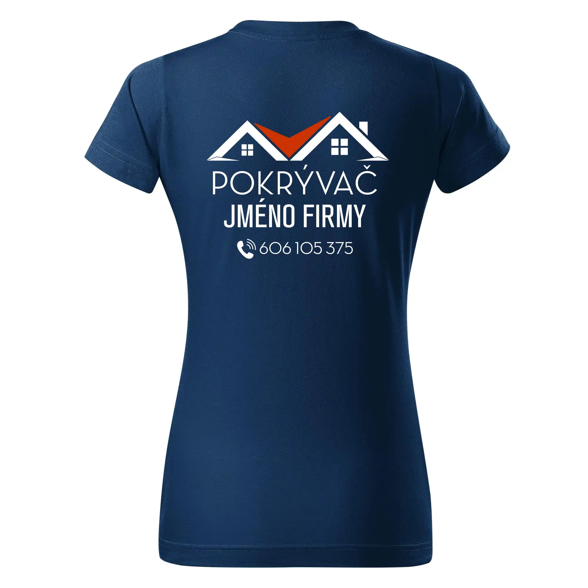 Tričko pro pokrývače - Dvě střechy