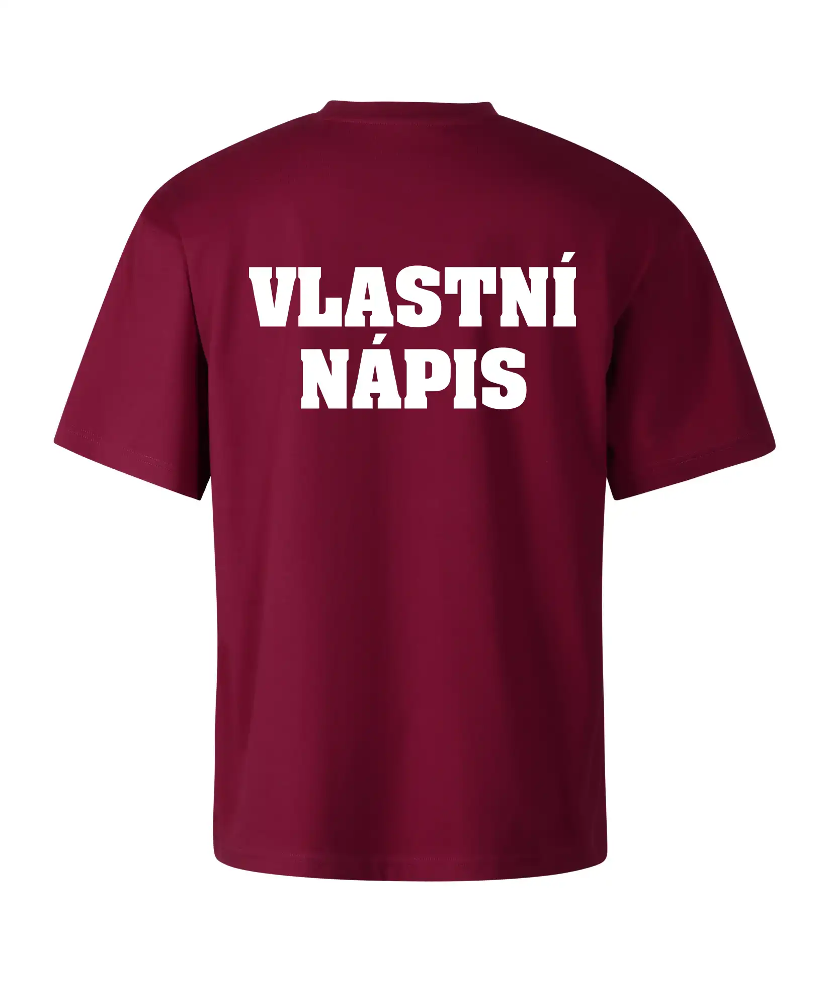 Hvězda života - vlastní nápis vpředu a vzadu