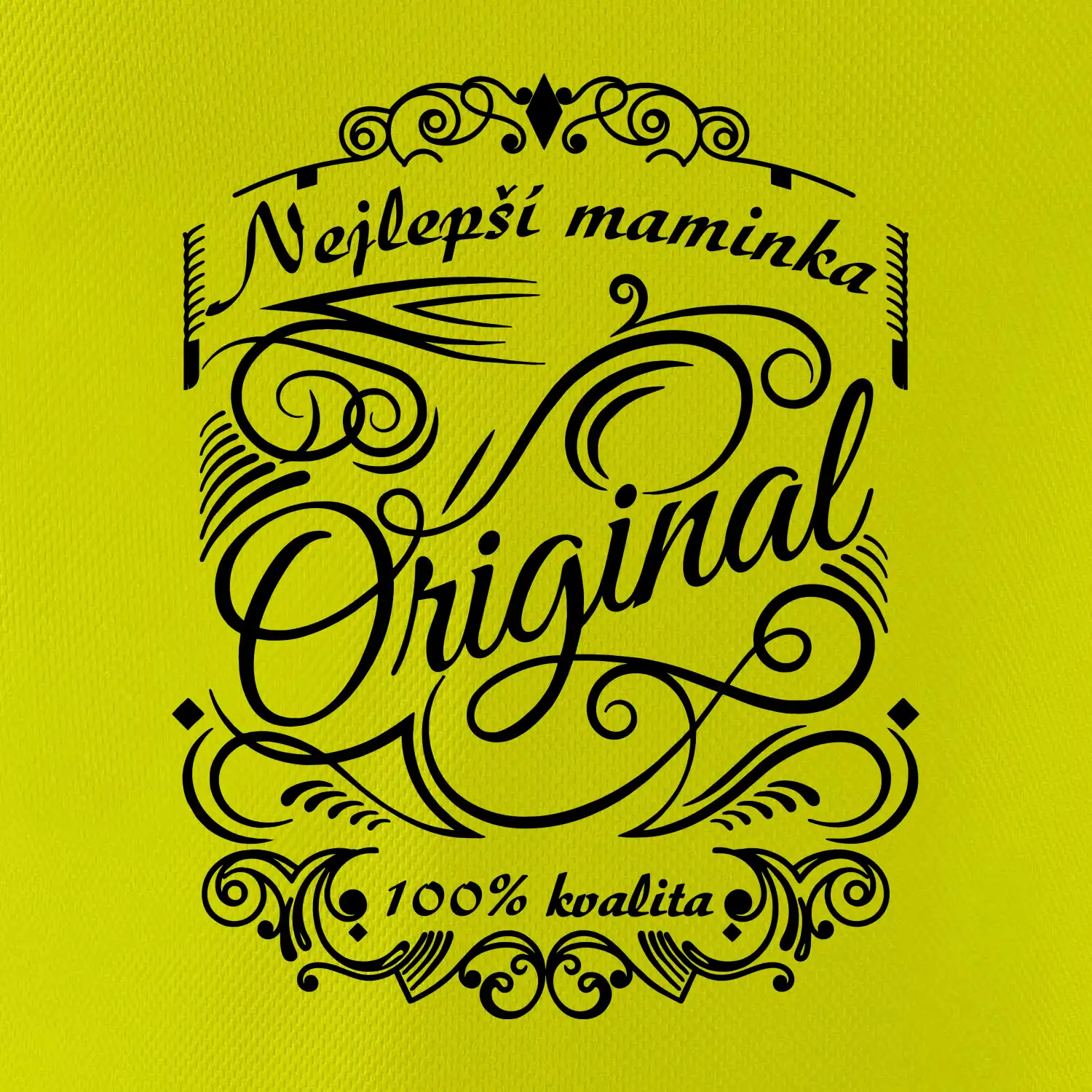 Vintage nejlepší maminka 100% kvalita