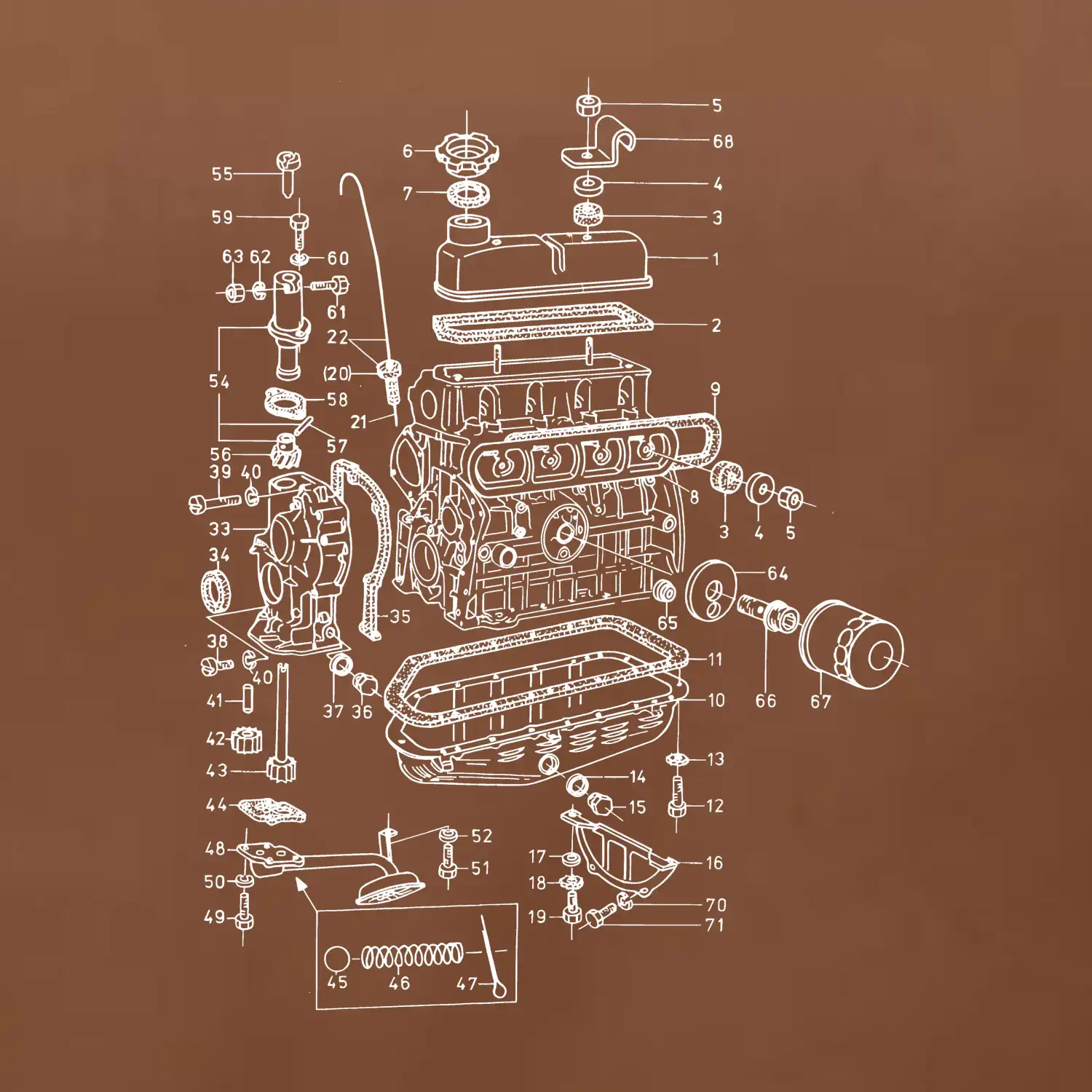 Motor škoda 105-136