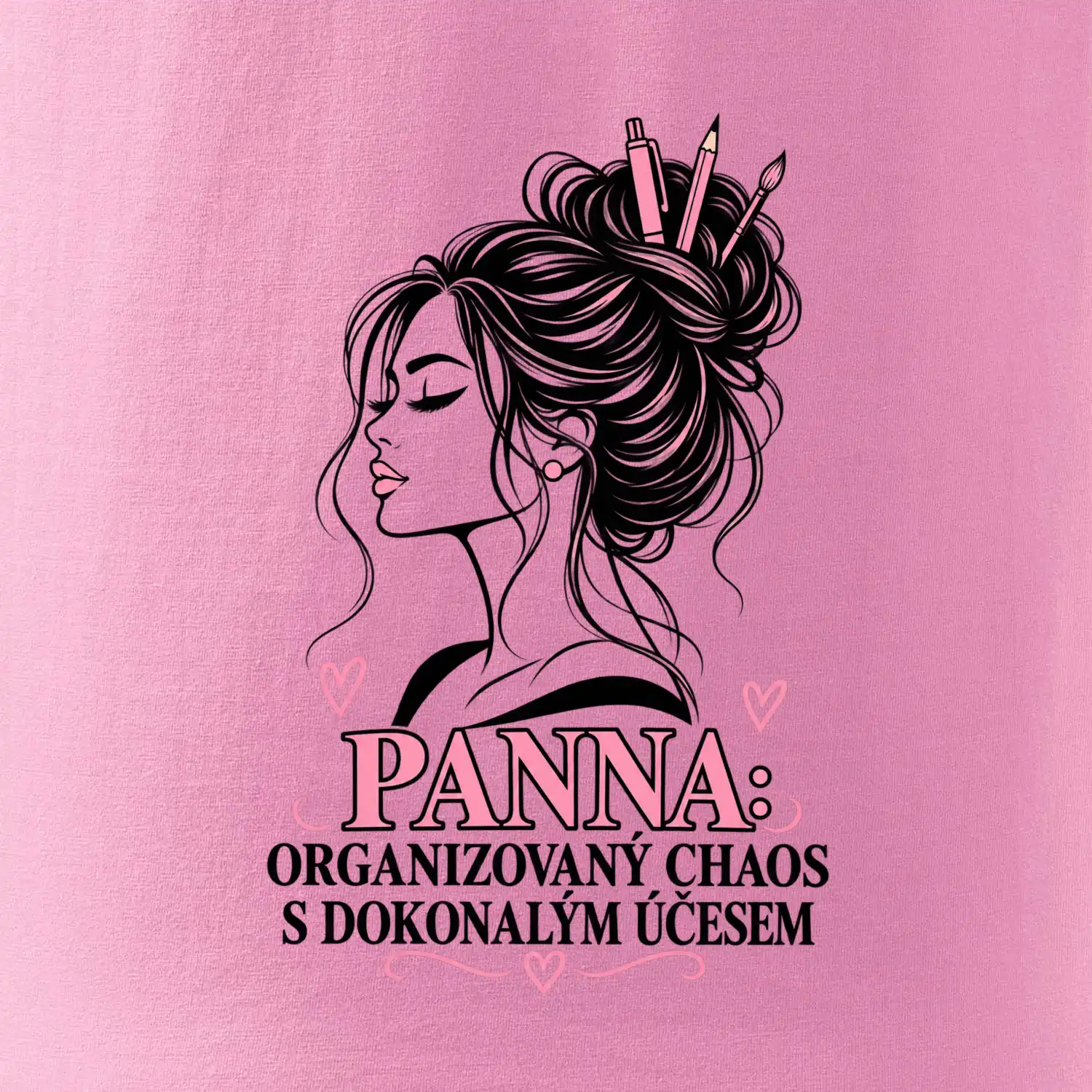 Panna Organizovaný chaos s dokonalým účesem