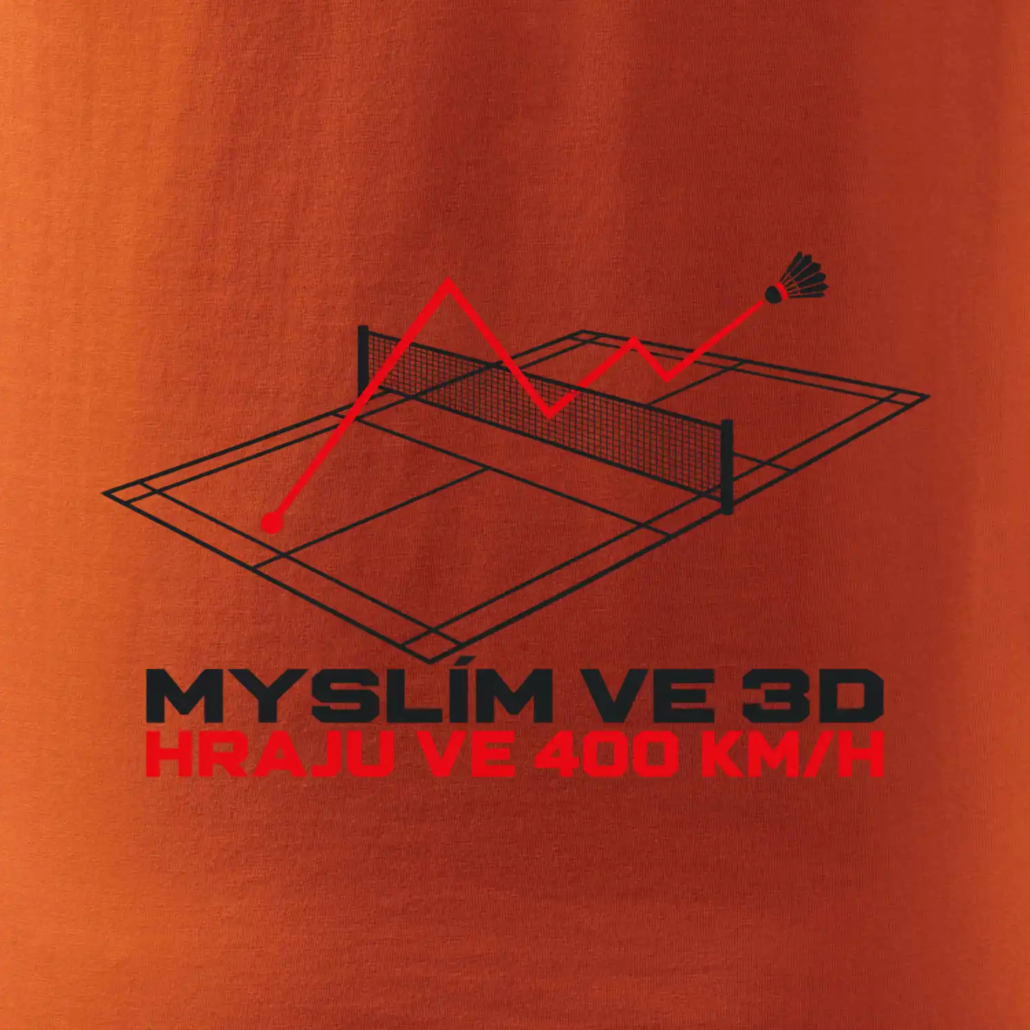 Badminton myslím ve 3d