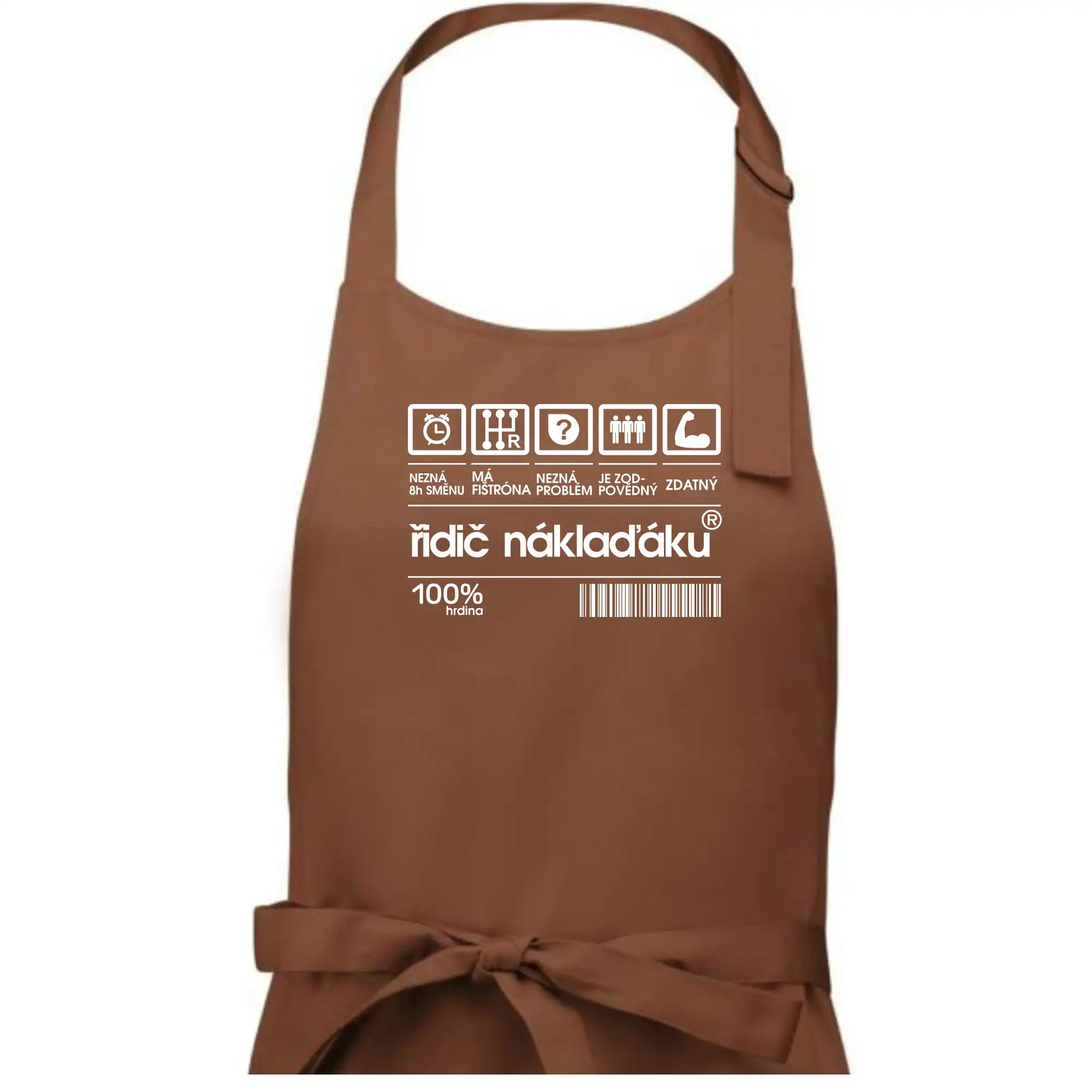 Čárový kód řidič náklaďáku
