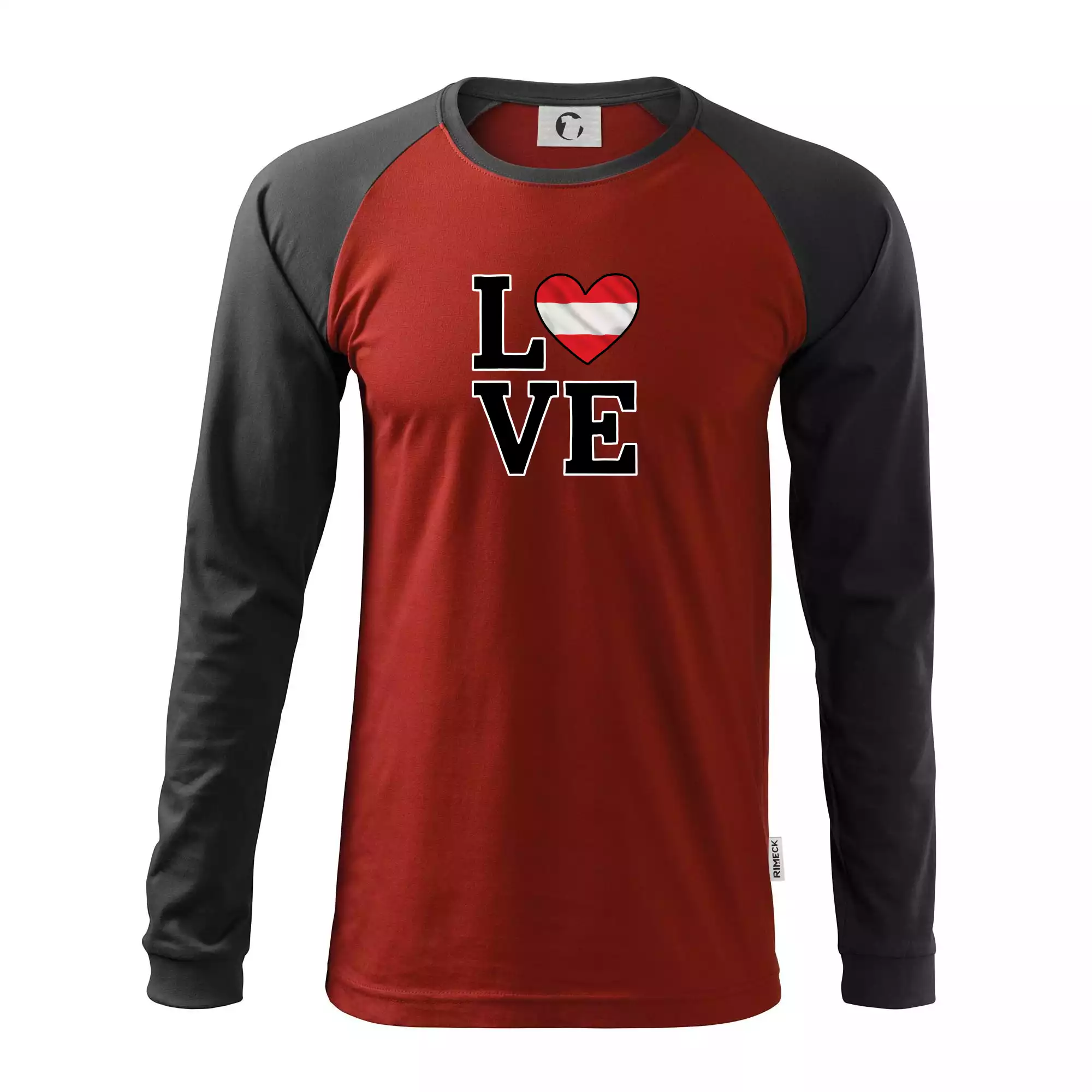 Love Rakouská vlajka