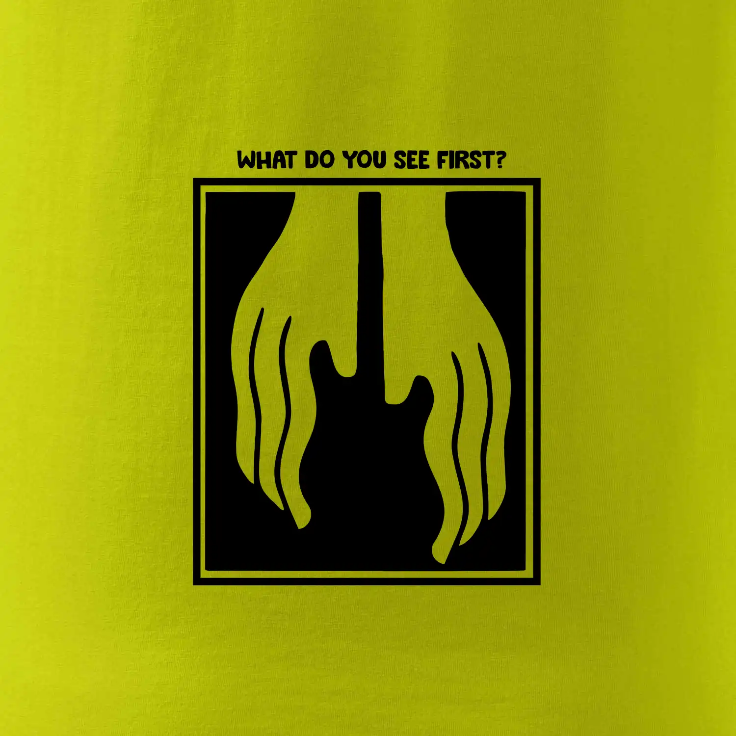 What do you see first? Kytara - Ruce