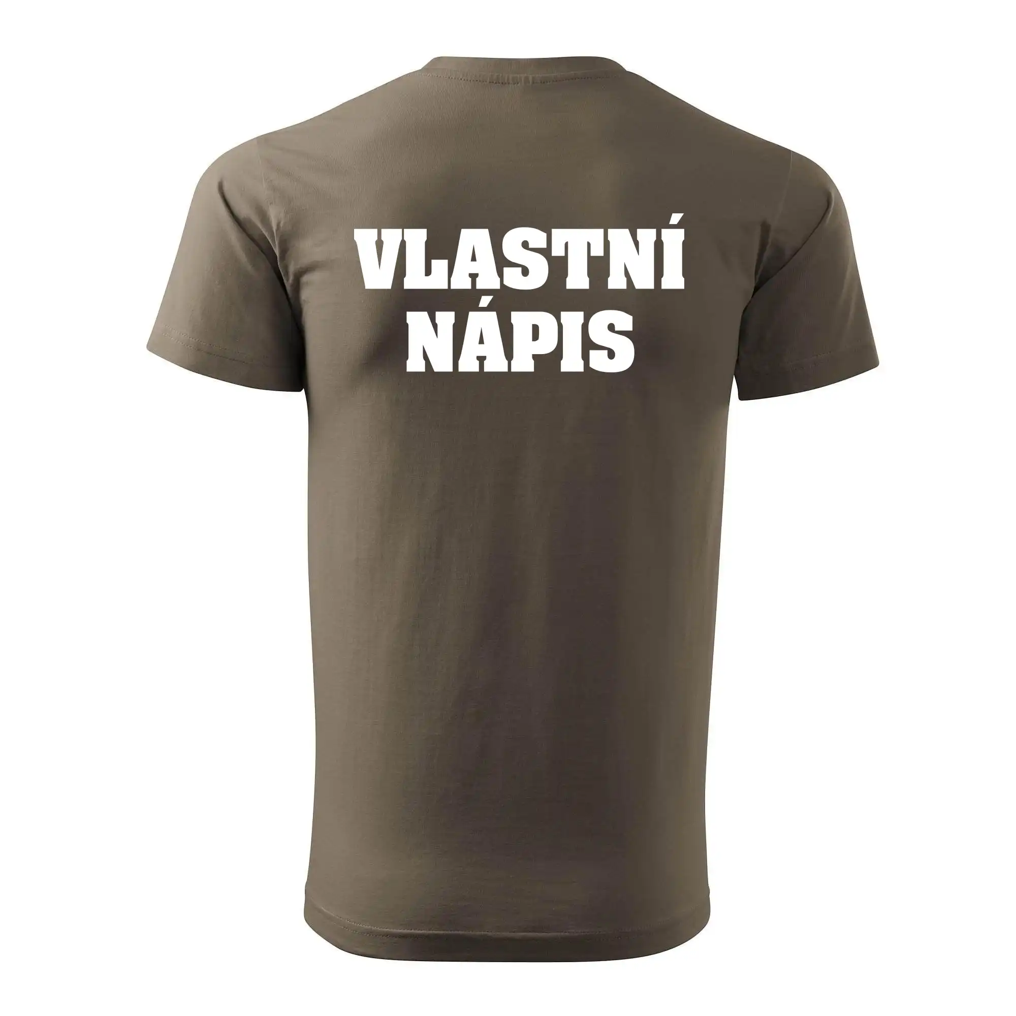 Hvězda života - vlastní nápis vpředu a vzadu