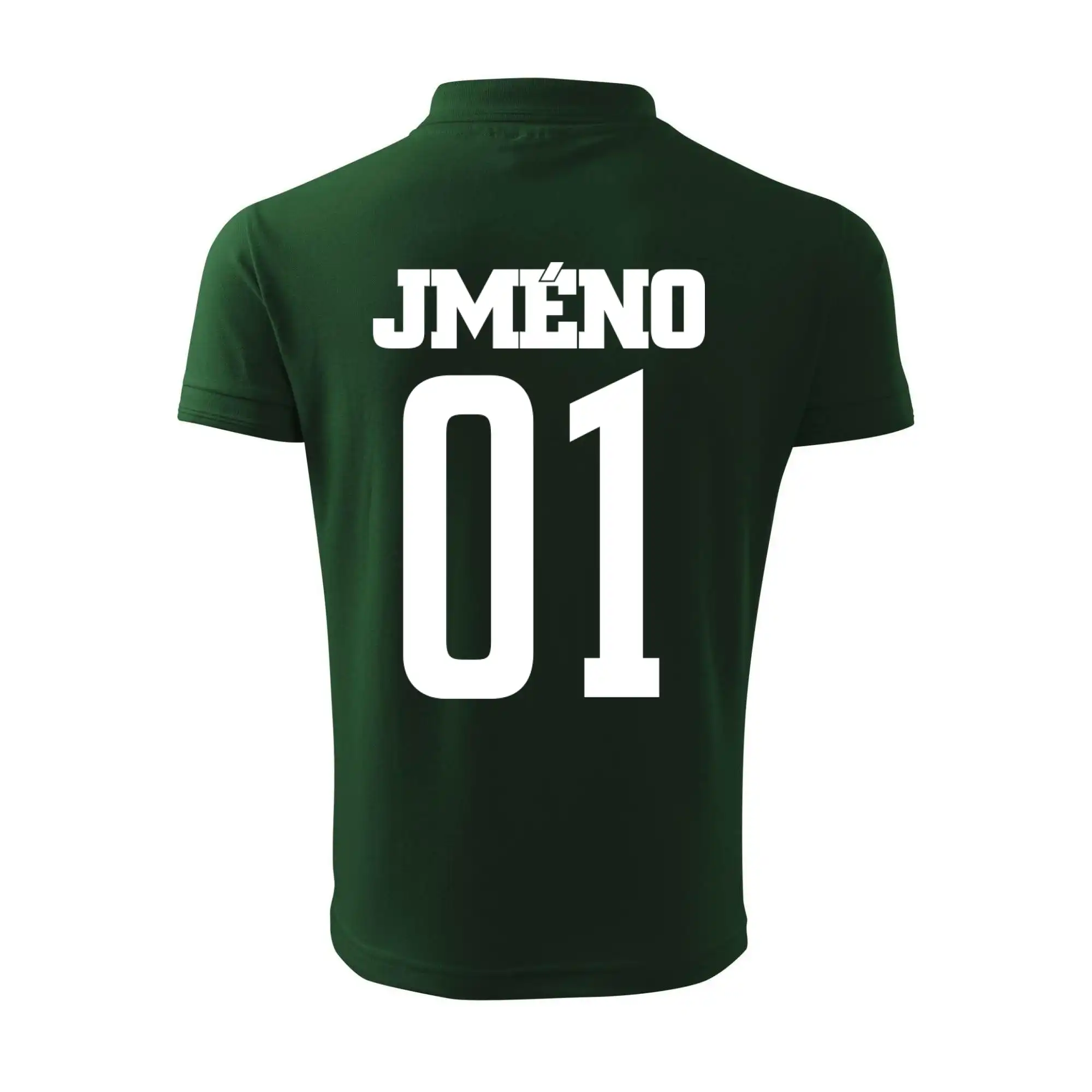Fotbalový dres - vlastní jméno a číslo