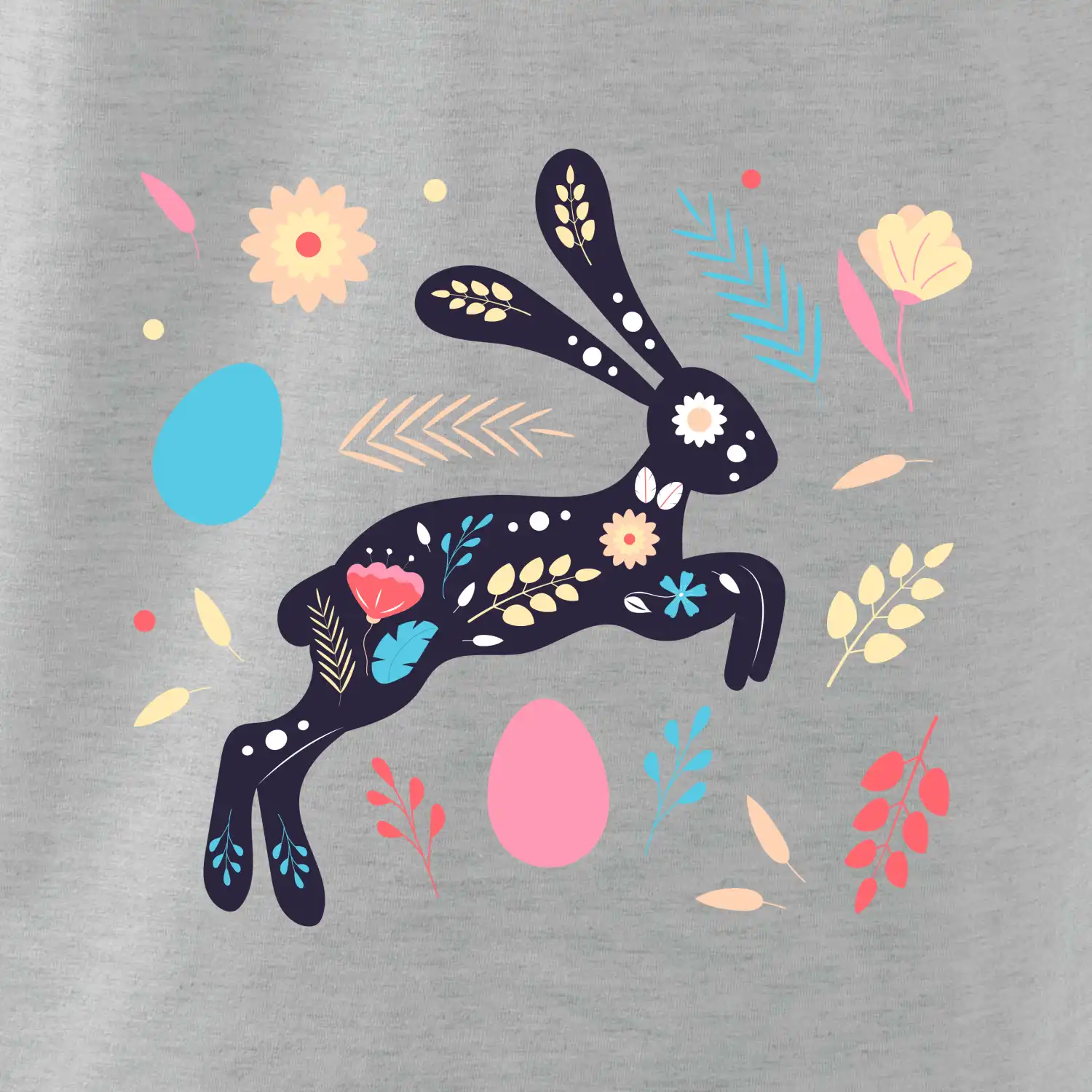 Velikonoční zajíček květiny