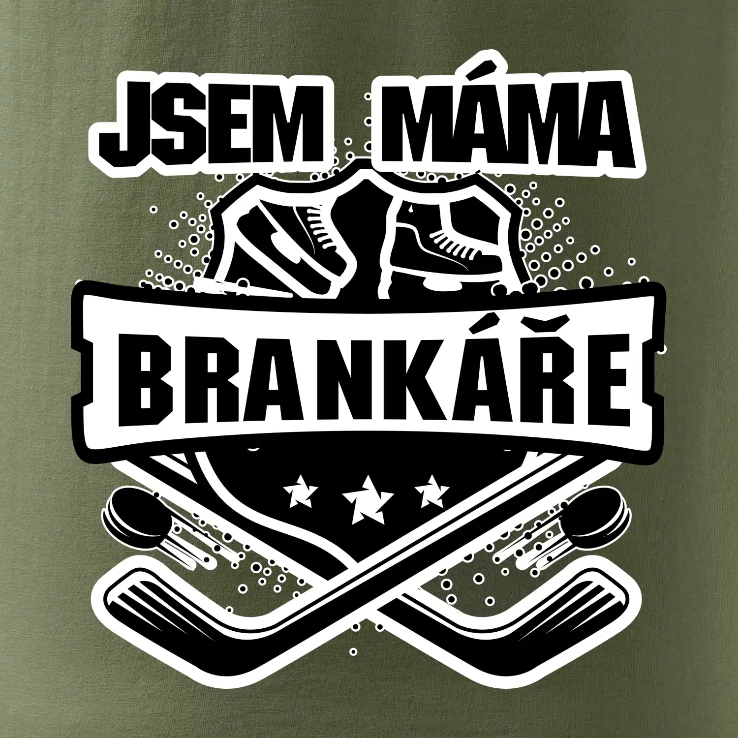 Hokejový erb - Máma brankáře
