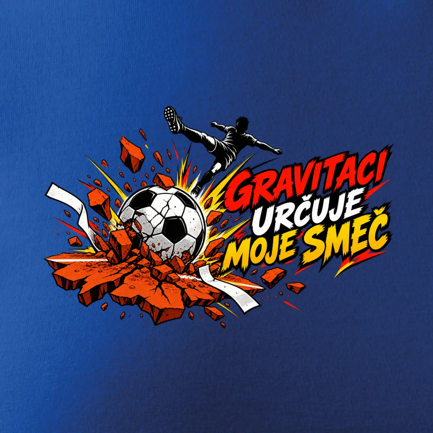 Nohejbalová smeč proti gravitaci