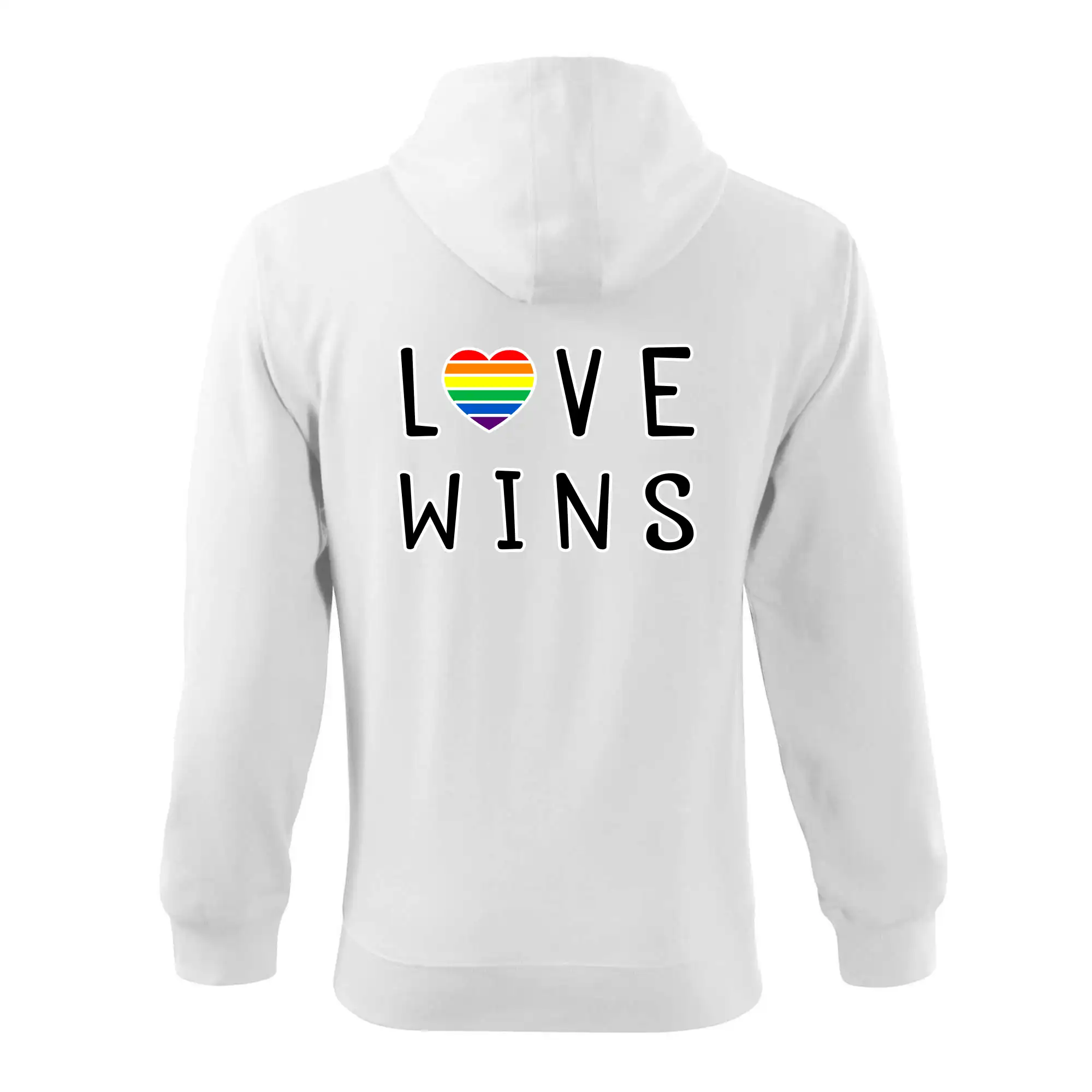 Love wins nápis