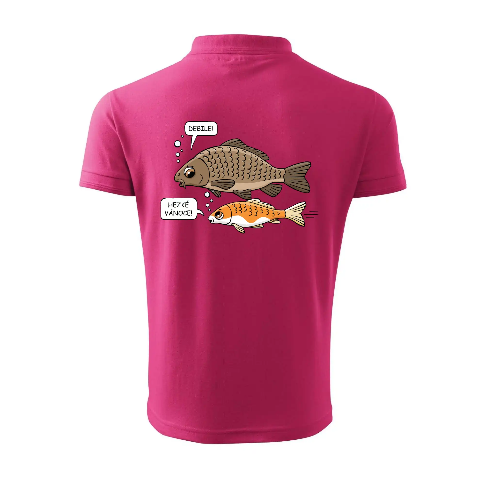 Hezké Vánoce Kapr a Koi kapr (Hana-creative)